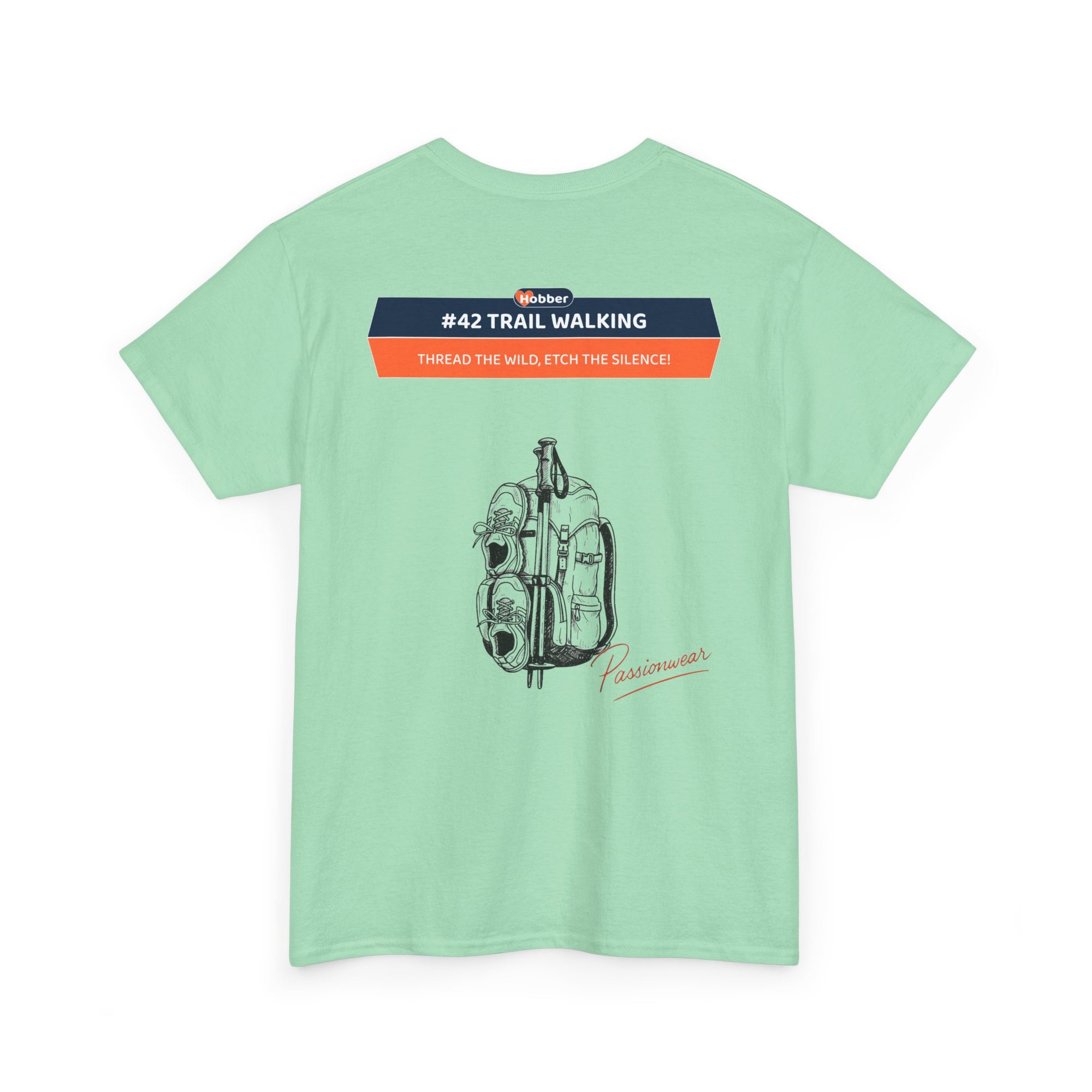 Hobber Unisex Sports & Adventure T-Shirt, #42 Trail walking