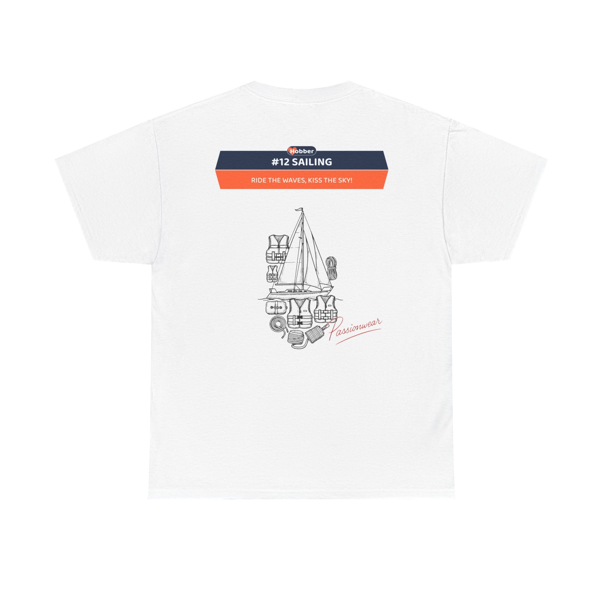 Hobber Unisex Sports & Adventure T-Shirt, #12 Sailing