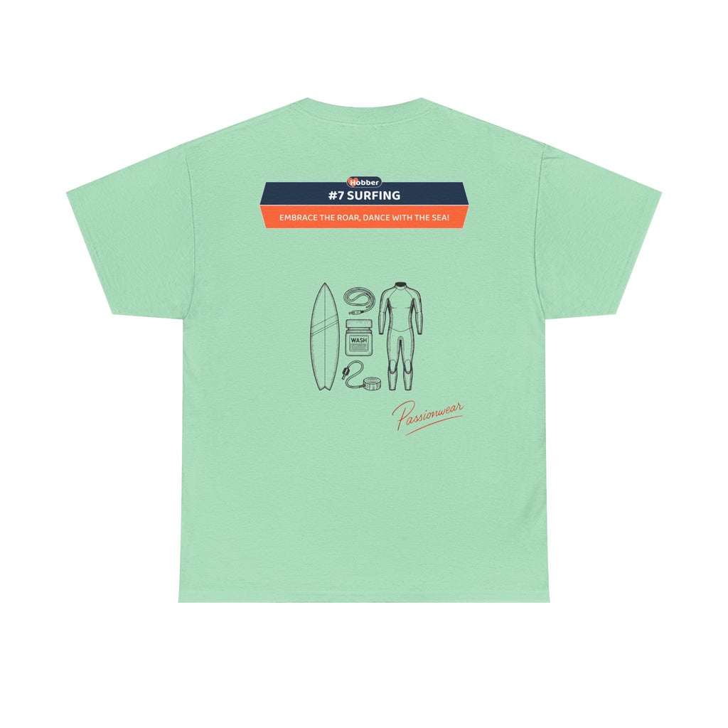 Hobber Mens Sports & Adventure T-Shirt, #7 Surfing