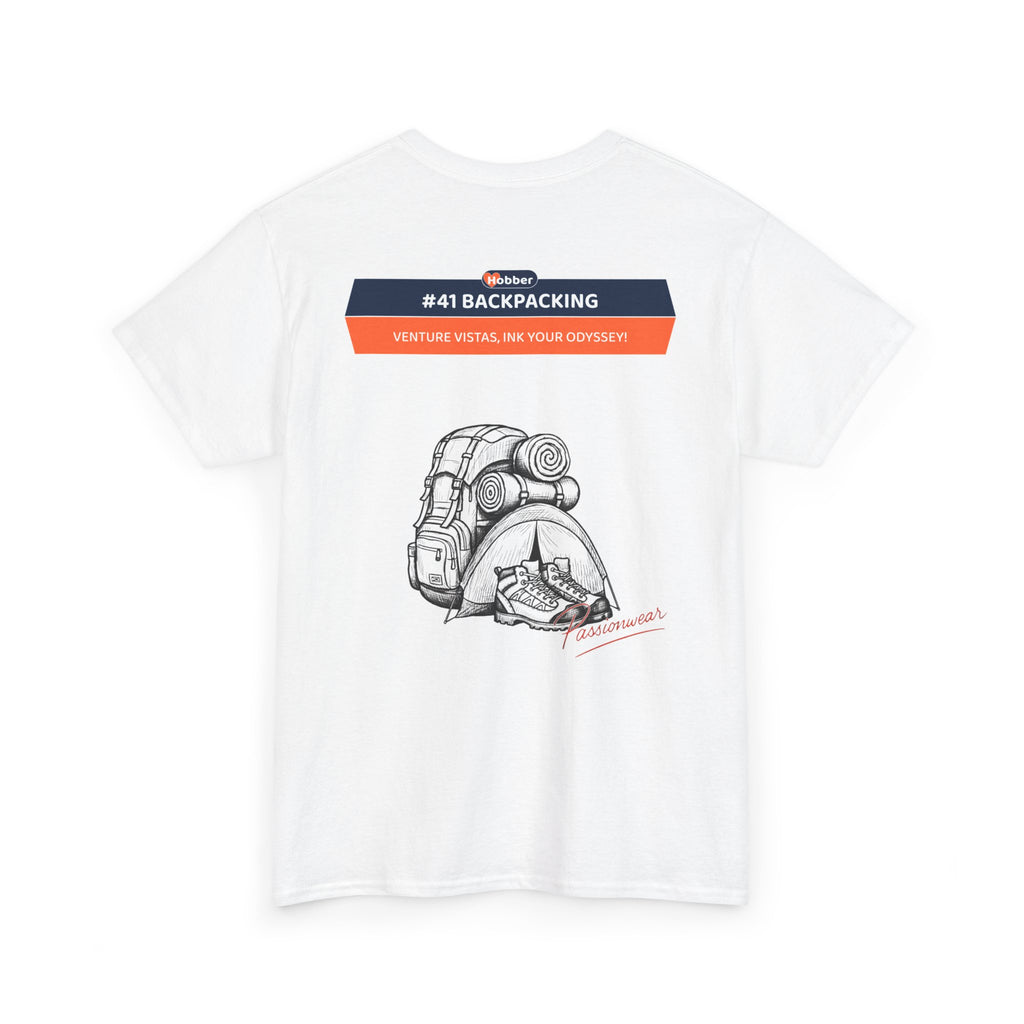 Hobber Unisex Sports & Adventure T-Shirt, #41 Backpacking