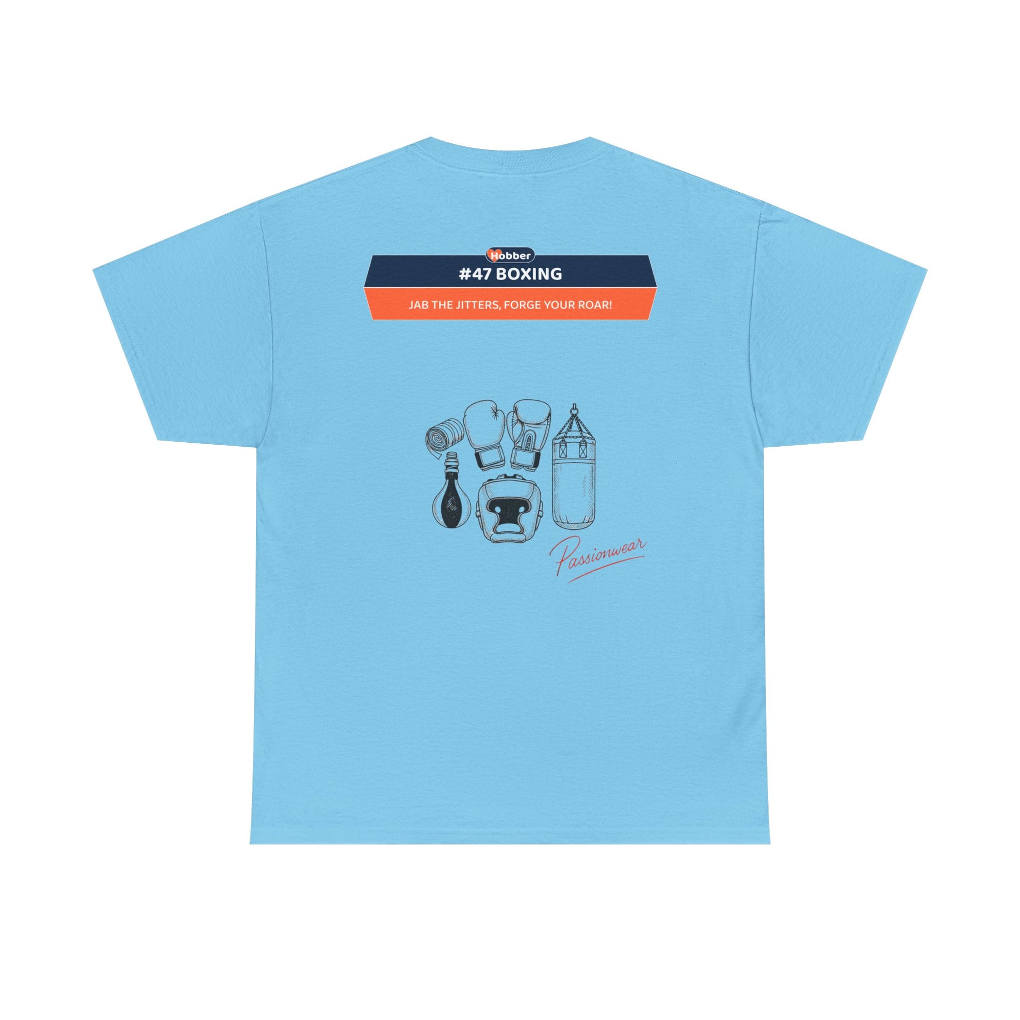 Hobber Mens Sports & Adventure T-Shirt, #47 Boxing