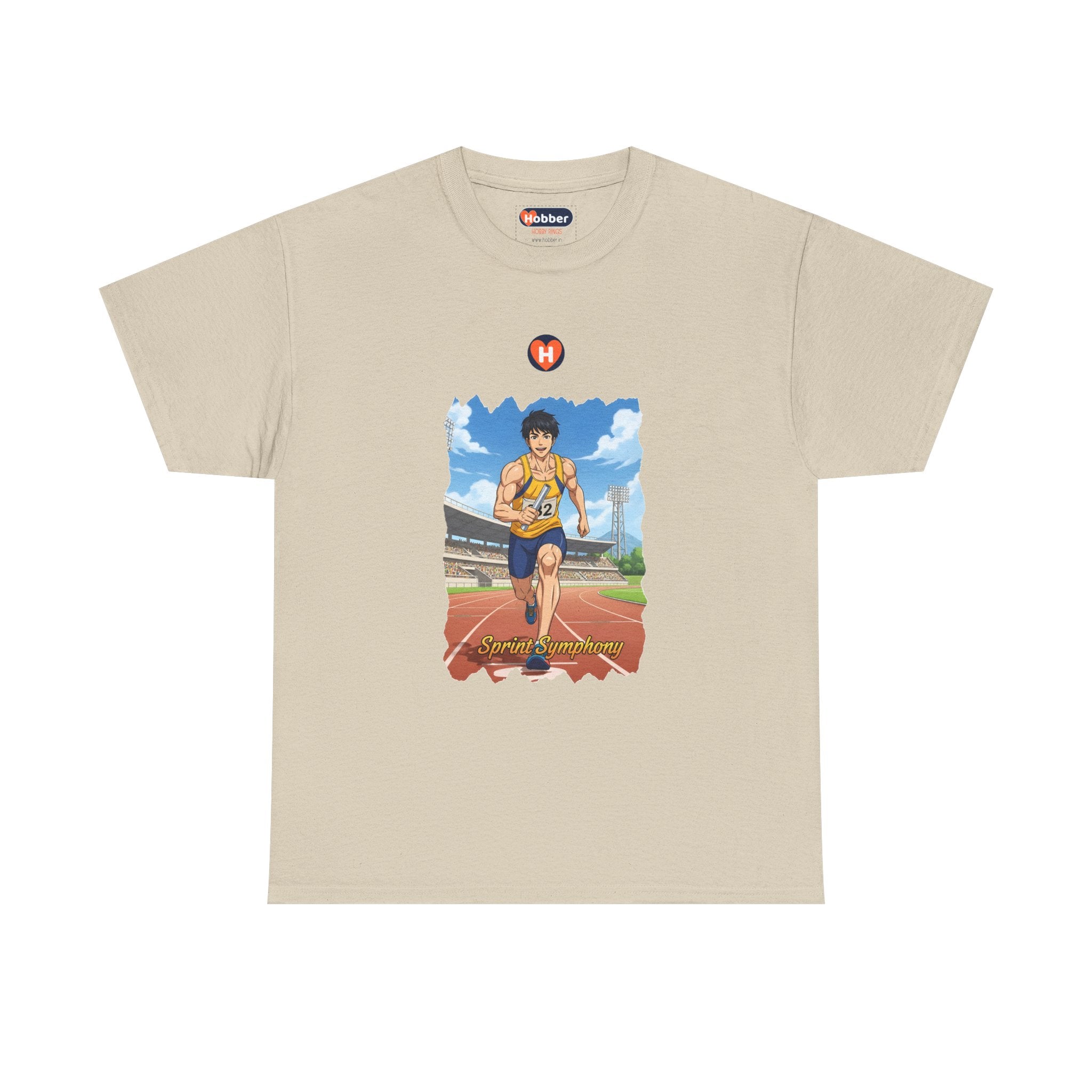 Hobber Mens Sports & Adventure T-Shirt, #37 Track & field