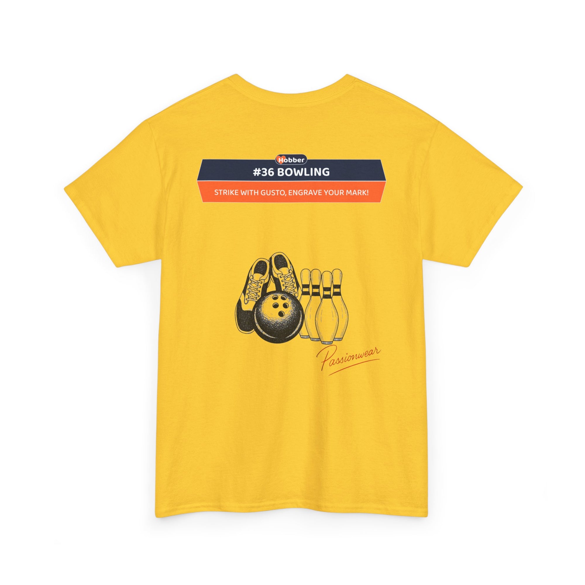 Hobber Unisex Sports & Adventure T-Shirt, #36 Bowling