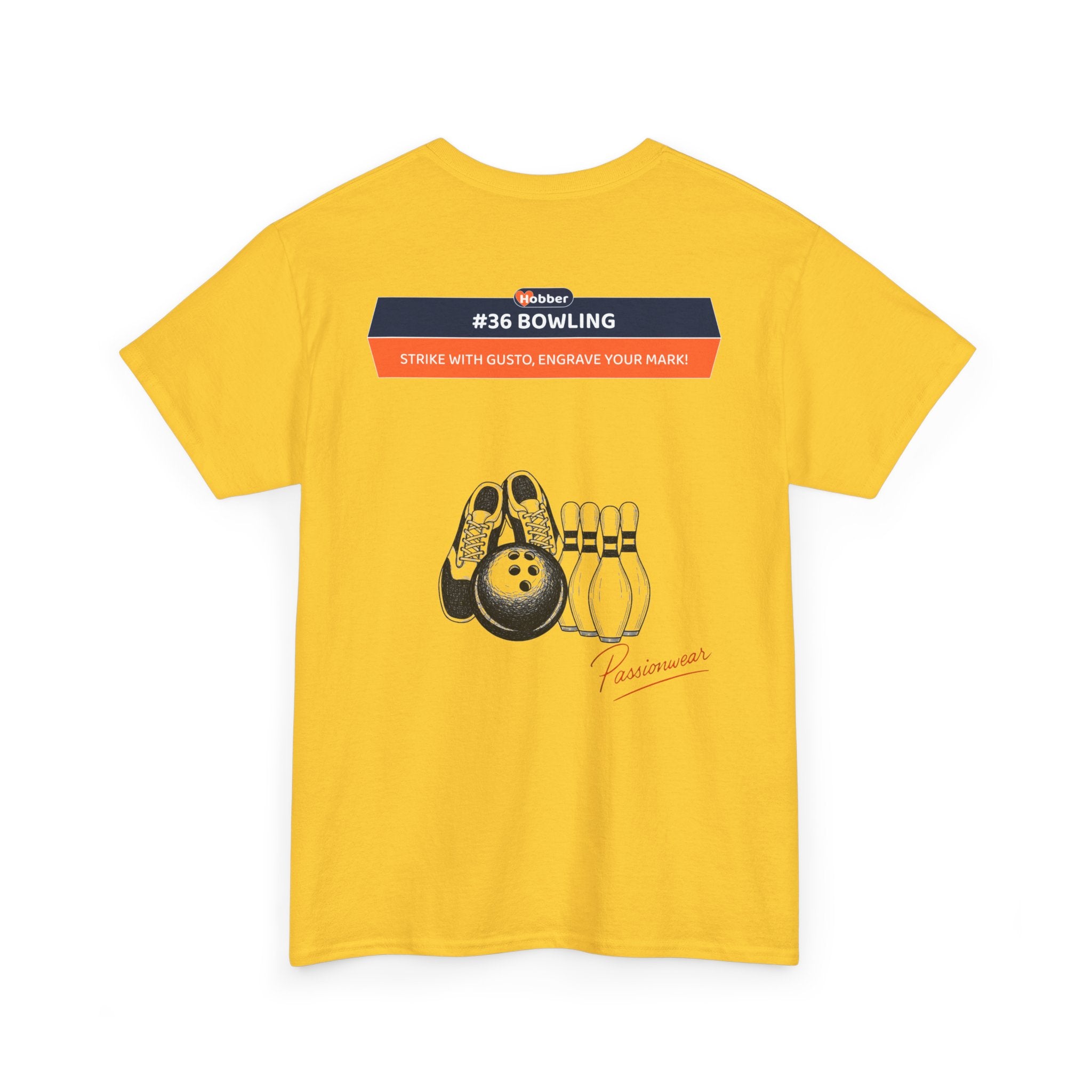 Hobber Unisex Sports & Adventure T-Shirt, #36 Bowling