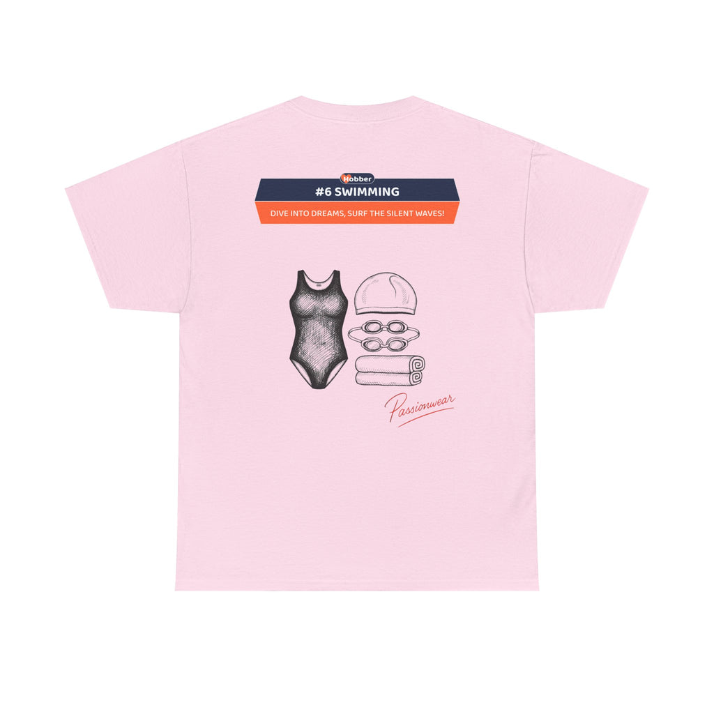 Hobber Unisex Sports & Adventure T-Shirt, #6 Swimming