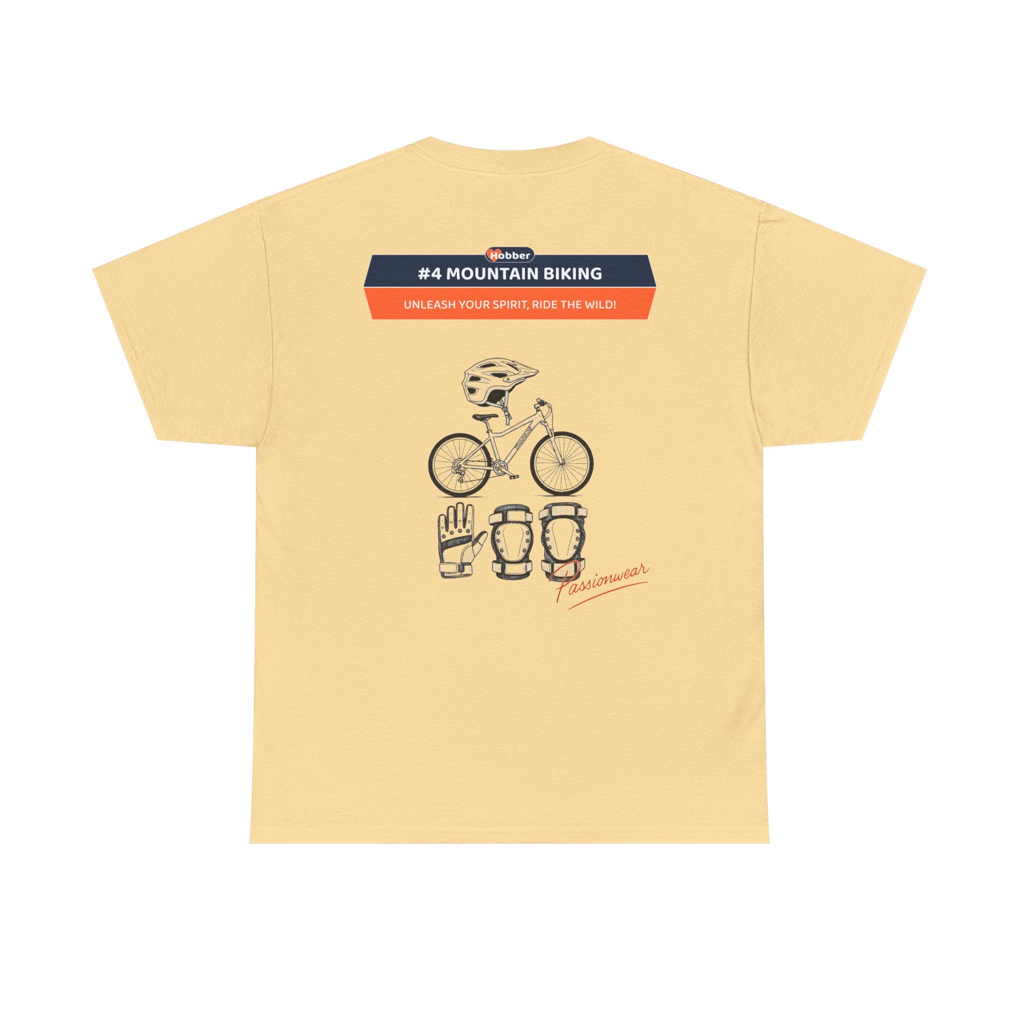 Hobber Mens Sports & Adventure T-Shirt, #4 Mountain biking