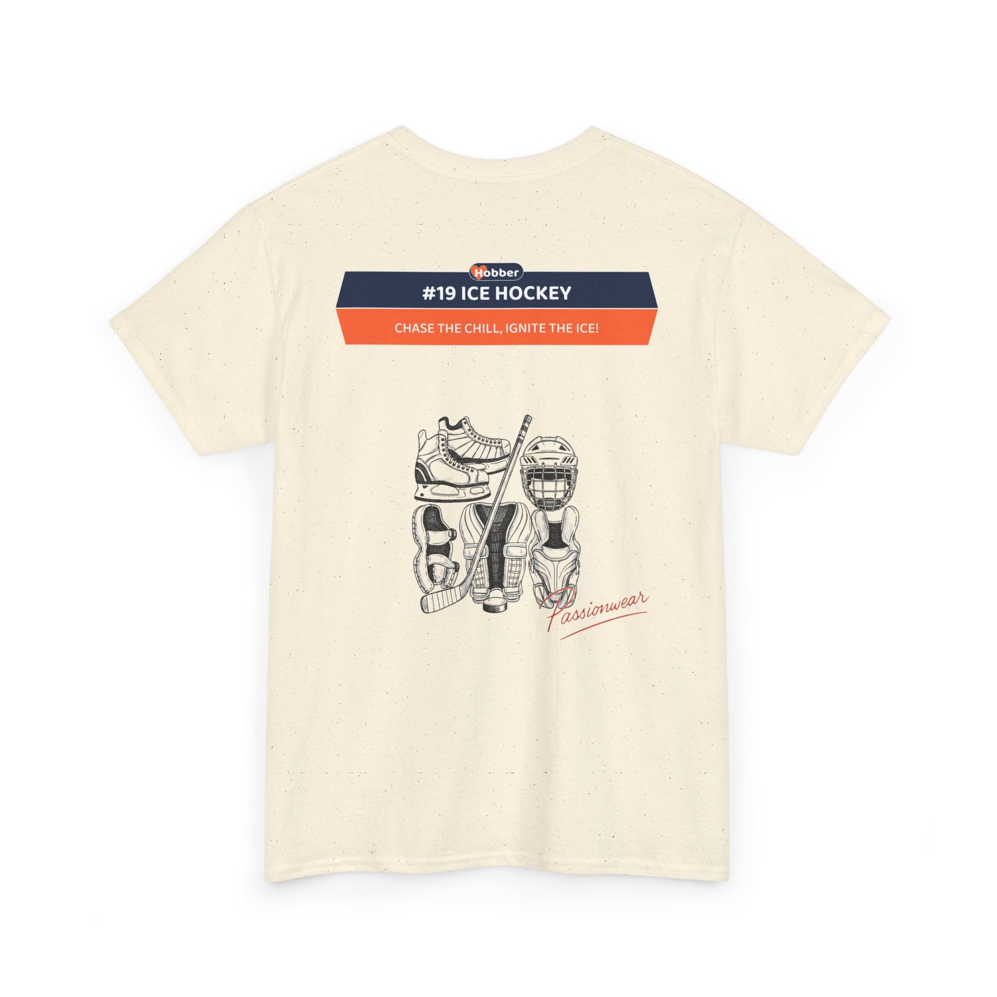 Hobber Mens Sports & Adventure T-Shirt, #19 Ice hockey