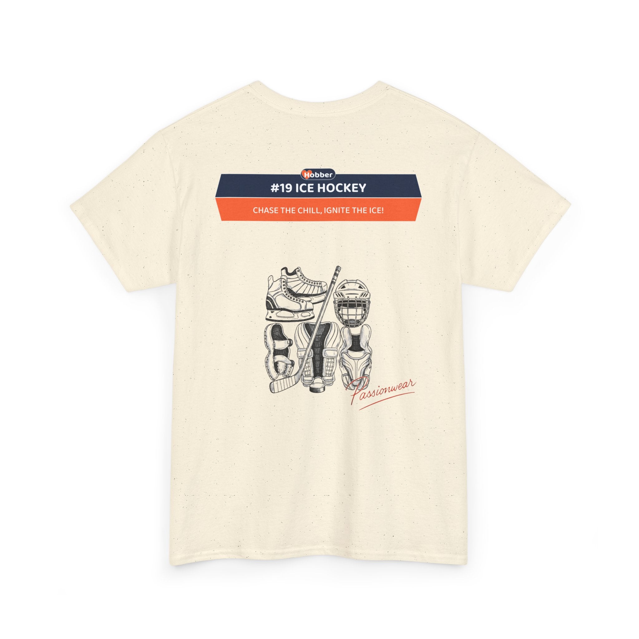 Hobber Mens Sports & Adventure T-Shirt, #19 Ice hockey
