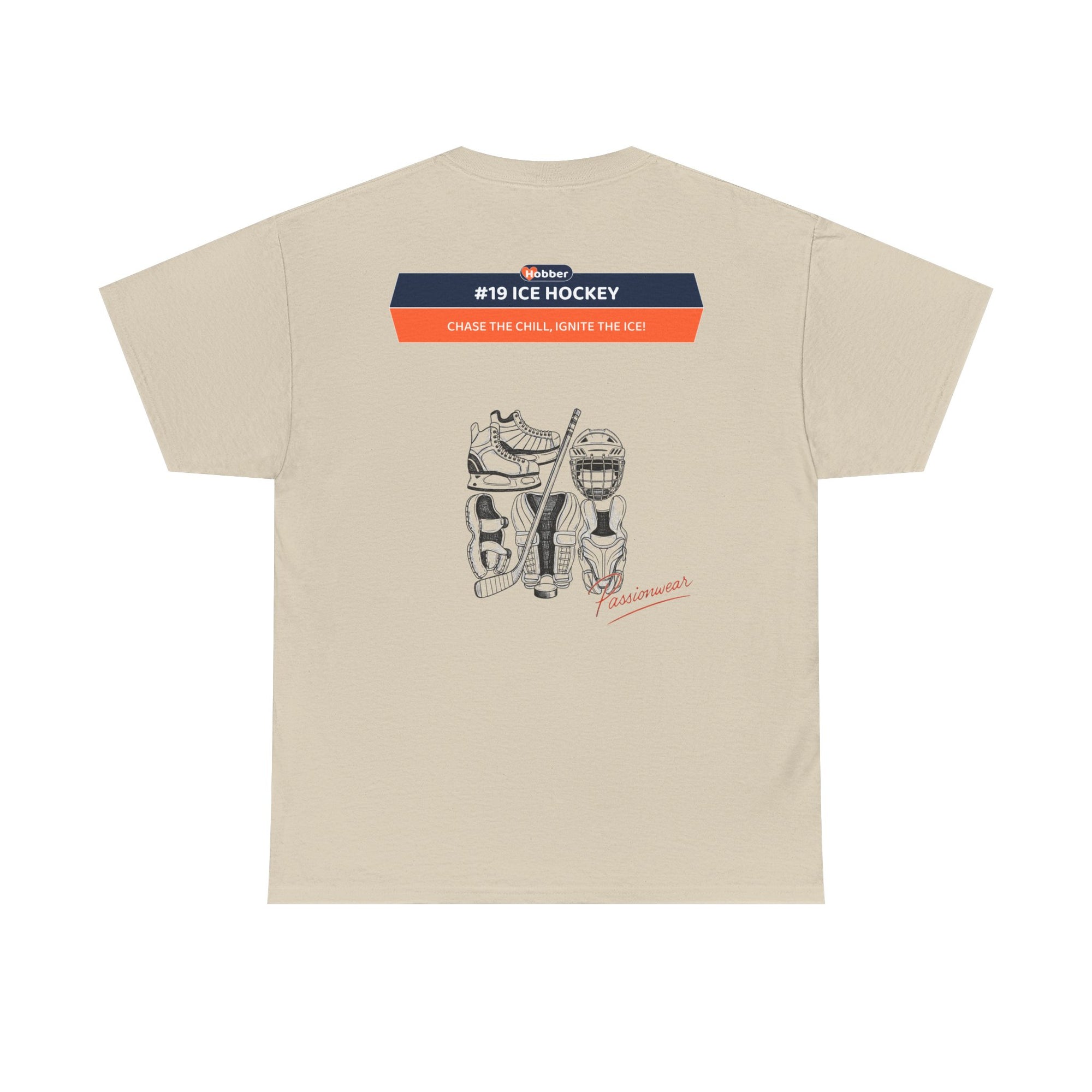 Hobber Mens Sports & Adventure T-Shirt, #19 Ice hockey