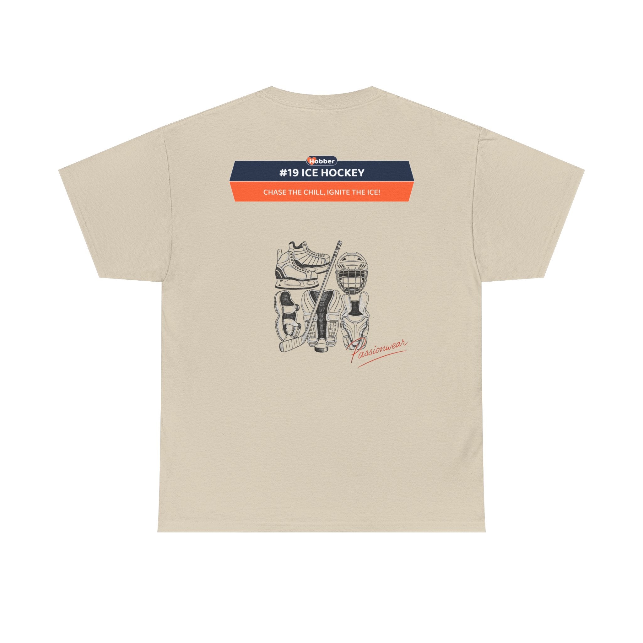 Hobber Mens Sports & Adventure T-Shirt, #19 Ice hockey