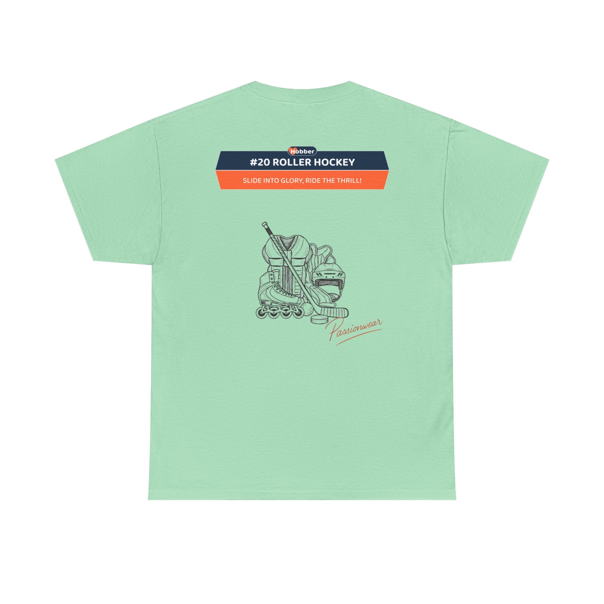 Hobber Mens Sports & Adventure T-Shirt, #20 Roller hockey