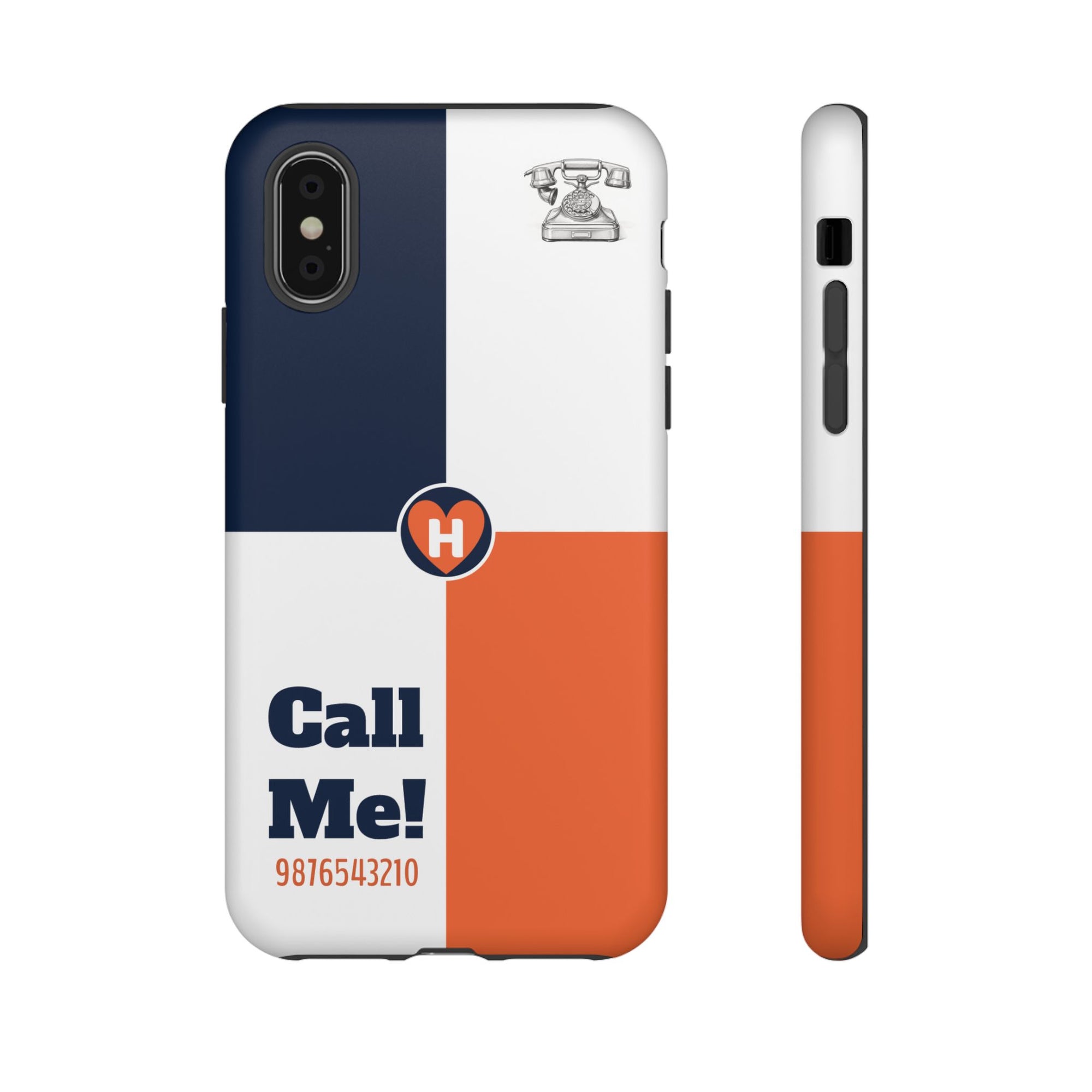 Hobber CallMe: Stylish Phone Case for Tough Protection, Customizable Cover for Gift, Sports Fans, Birthday, Everyday Use, Durable Design