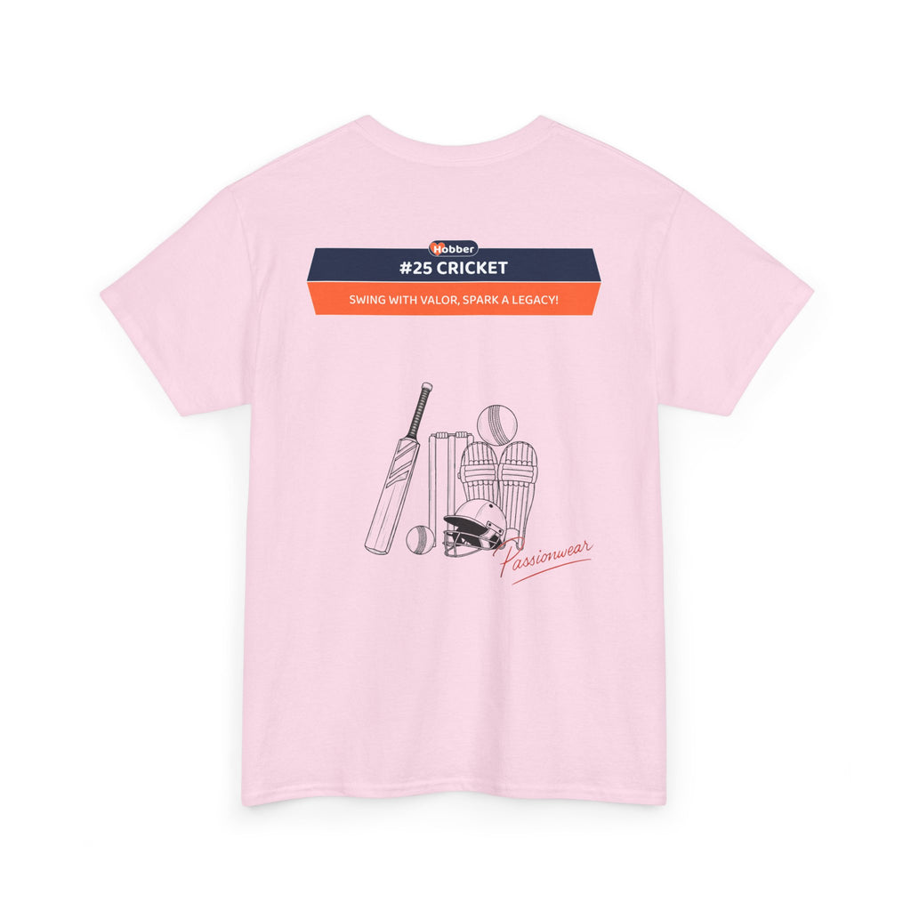 Hobber Mens Sports & Adventure T-Shirt, #25 Cricket