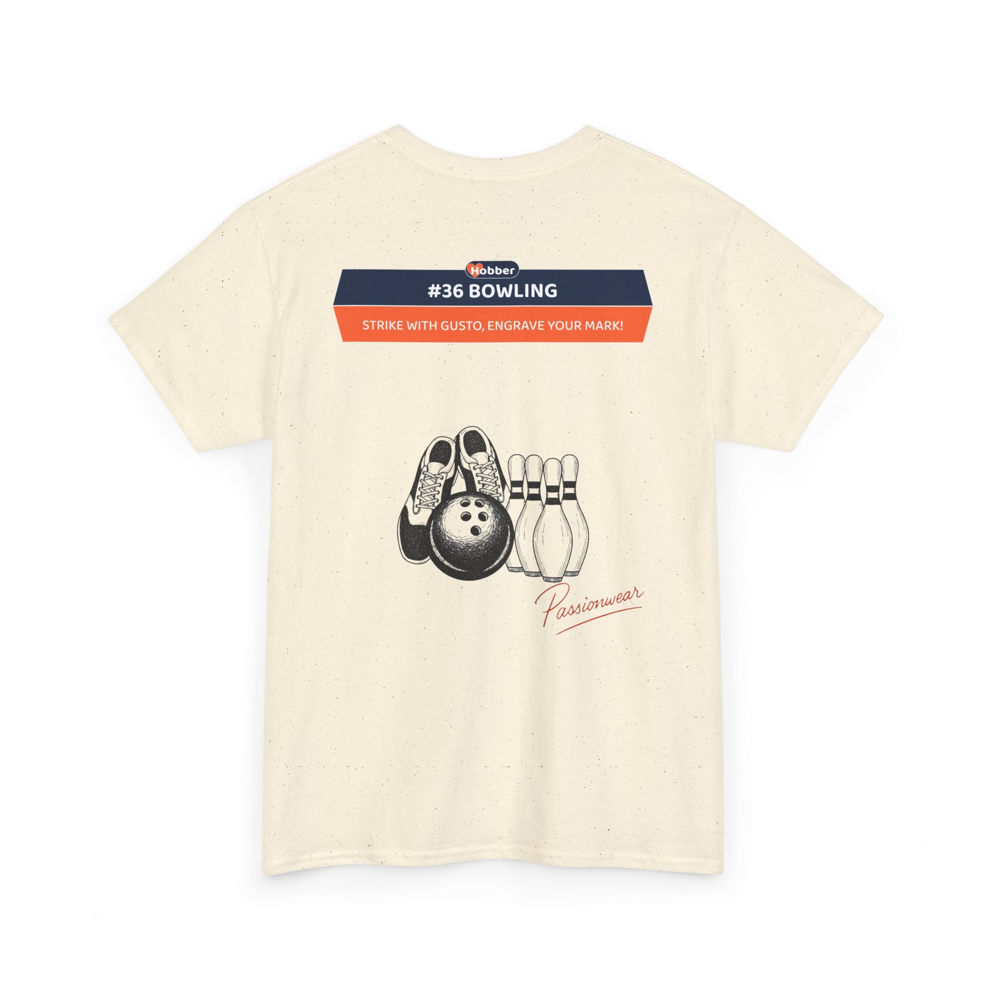 Hobber Unisex Sports & Adventure T-Shirt, #36 Bowling