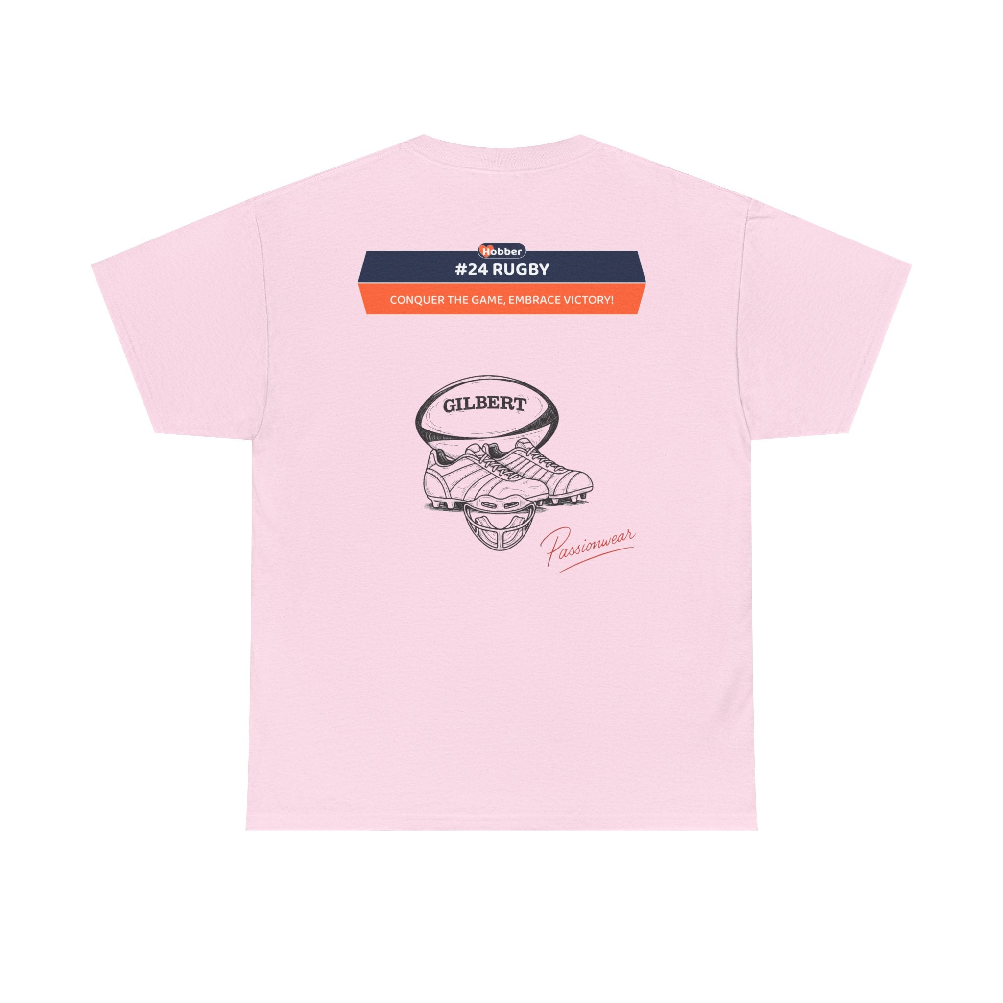 Hobber Mens Sports & Adventure T-Shirt, #24 Rugby