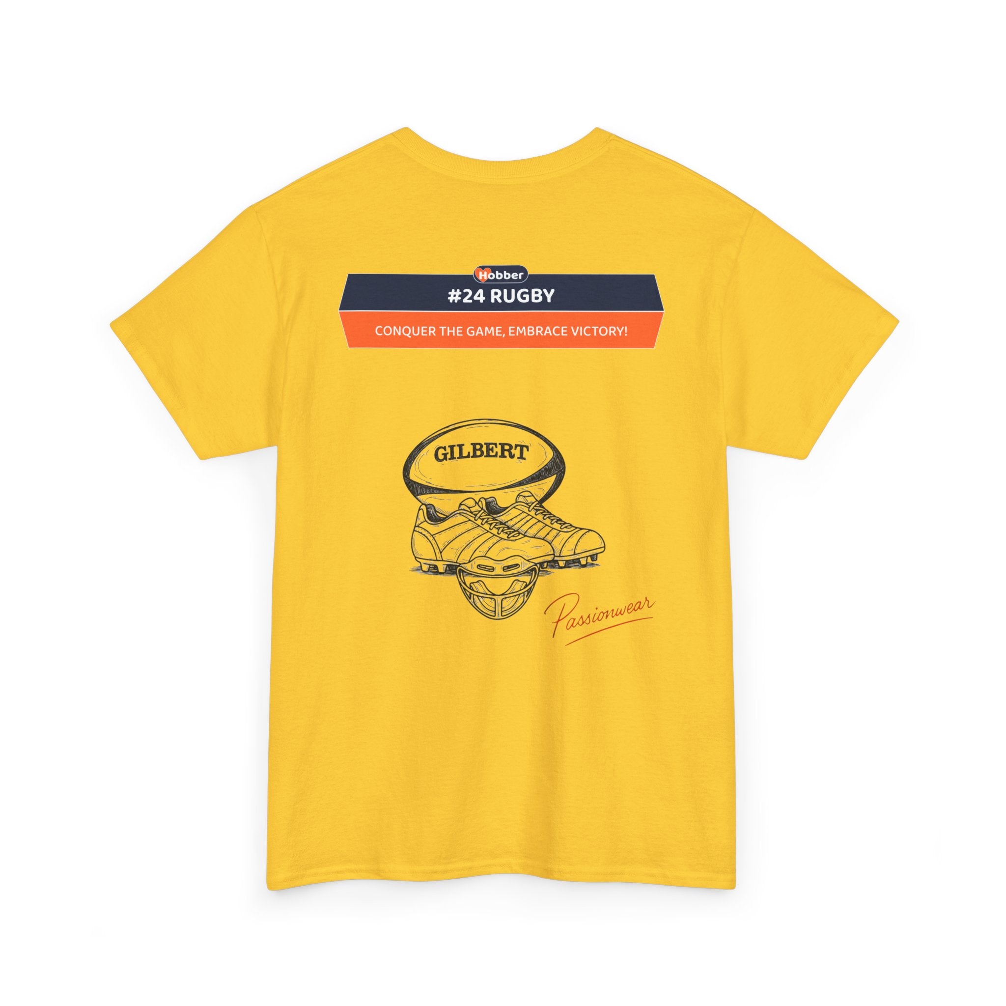 Hobber Mens Sports & Adventure T-Shirt, #24 Rugby