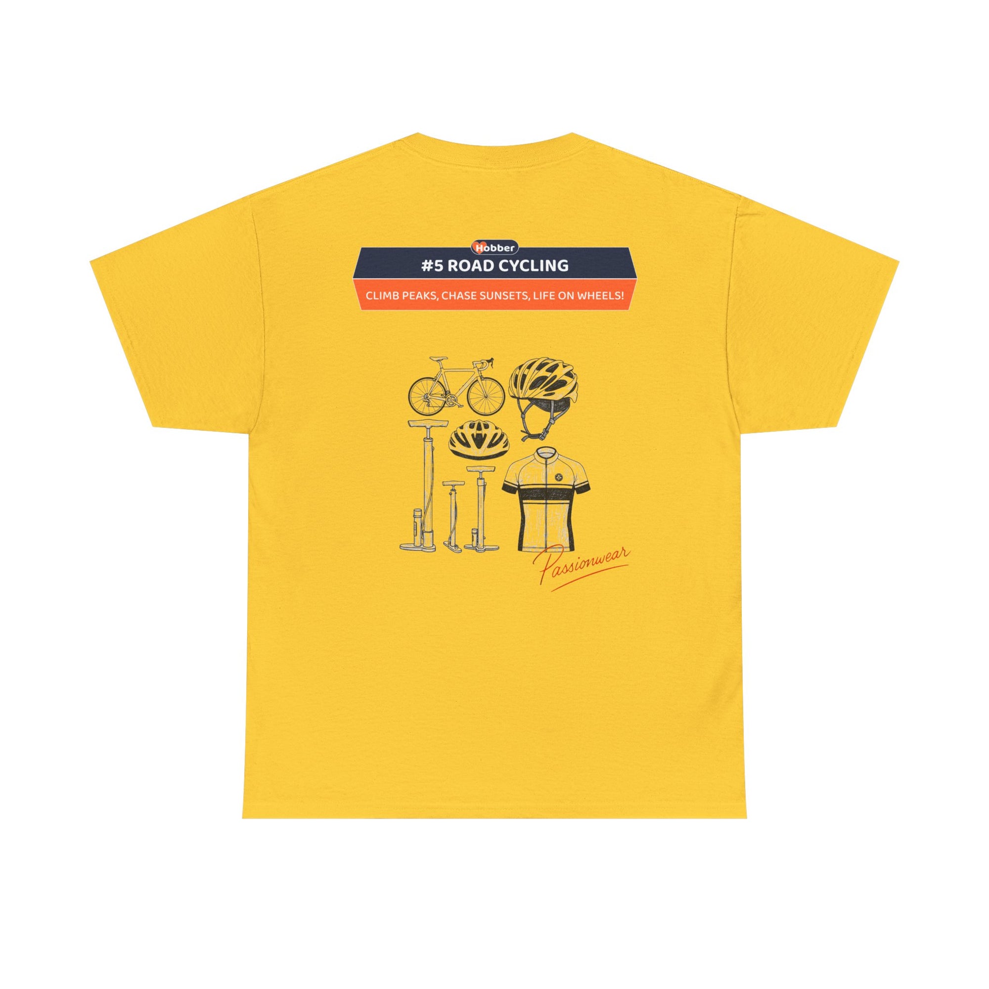 Hobber Unisex Sports & Adventure T-Shirt, #5 Road cycling
