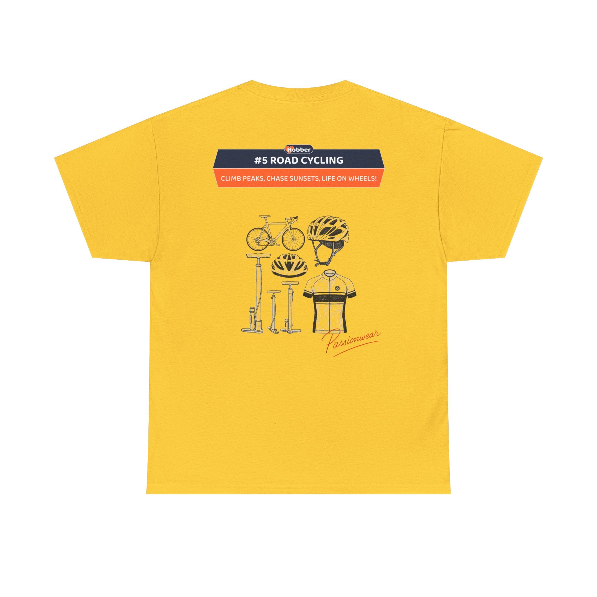 Hobber Unisex Sports & Adventure T-Shirt, #5 Road cycling