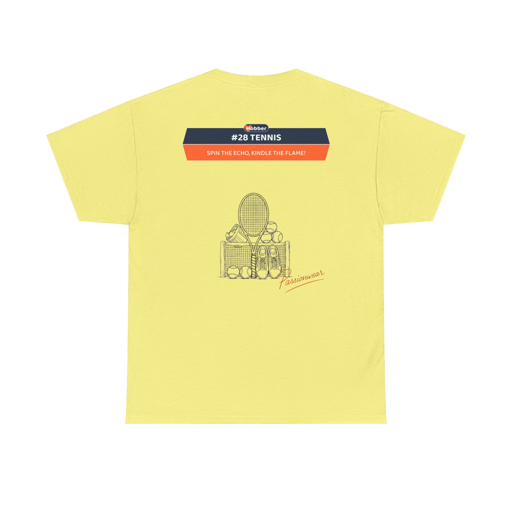 Hobber Unisex Sports & Adventure T-Shirt, #28 Tennis