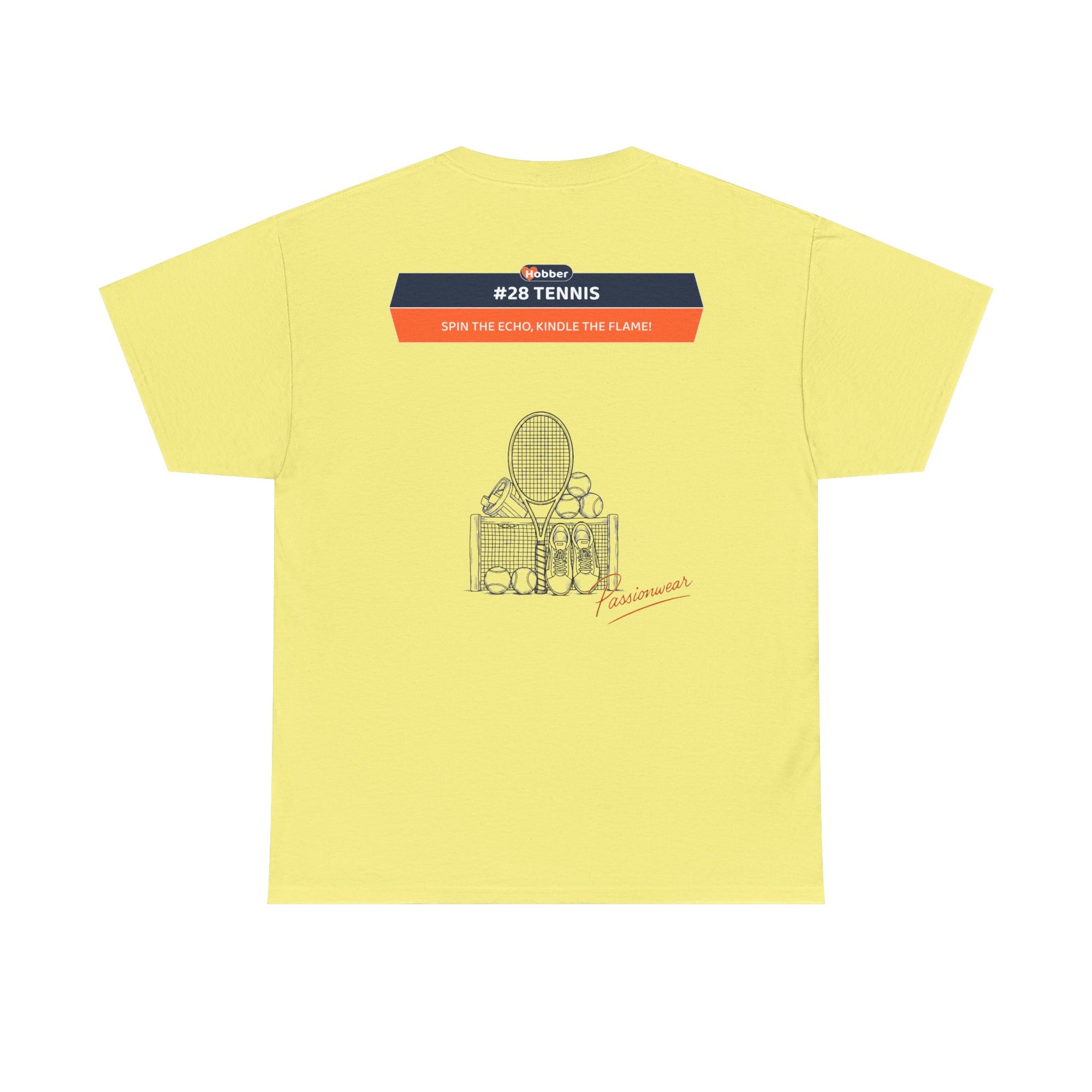 Hobber Unisex Sports & Adventure T-Shirt, #28 Tennis