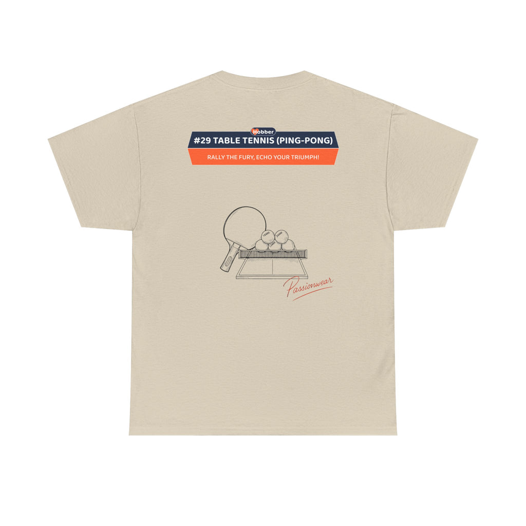 Hobber Unisex Sports & Adventure T-Shirt, #29 Table tennis (Ping-pong)