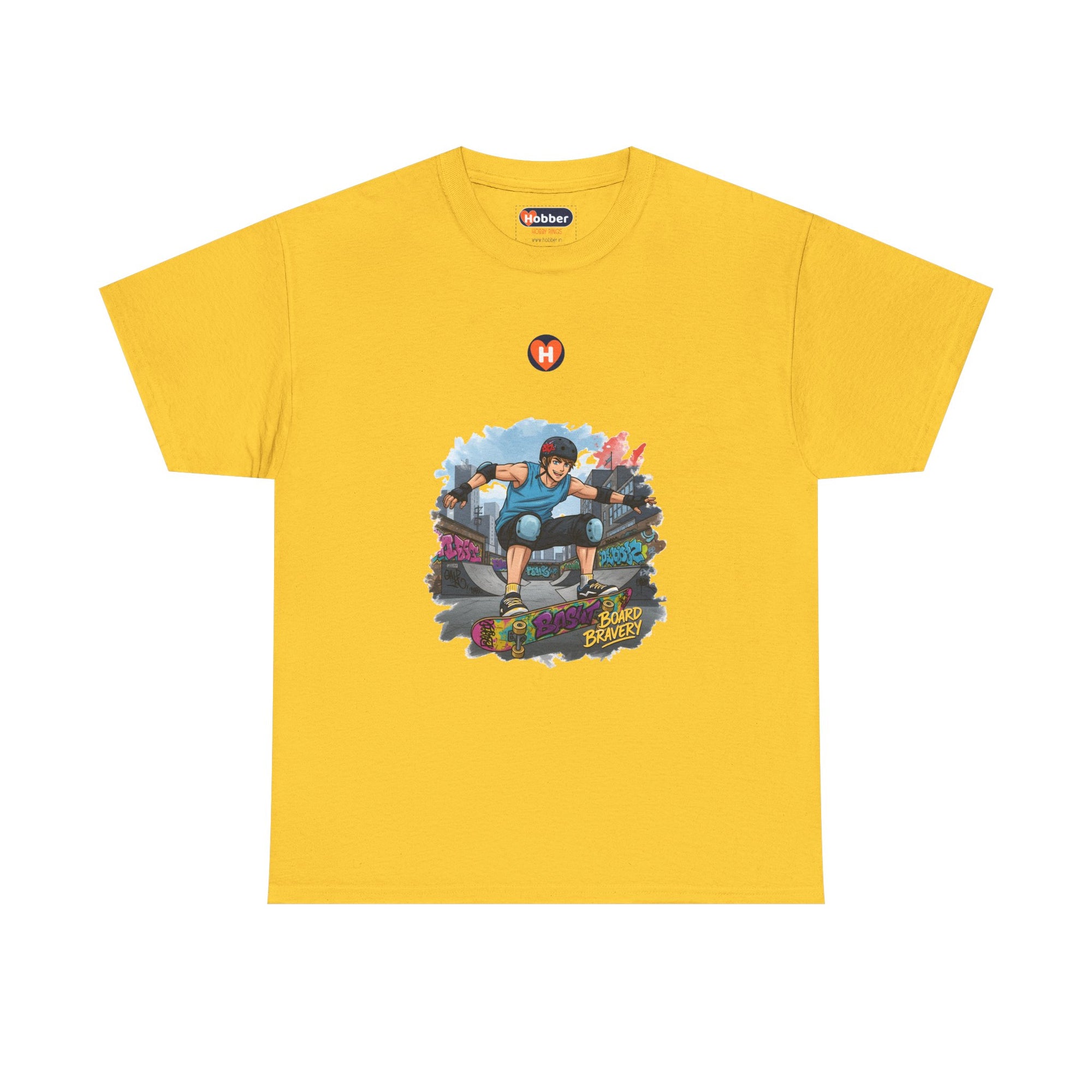 Hobber Mens Sports & Adventure T-Shirt, #17 Skateboarding