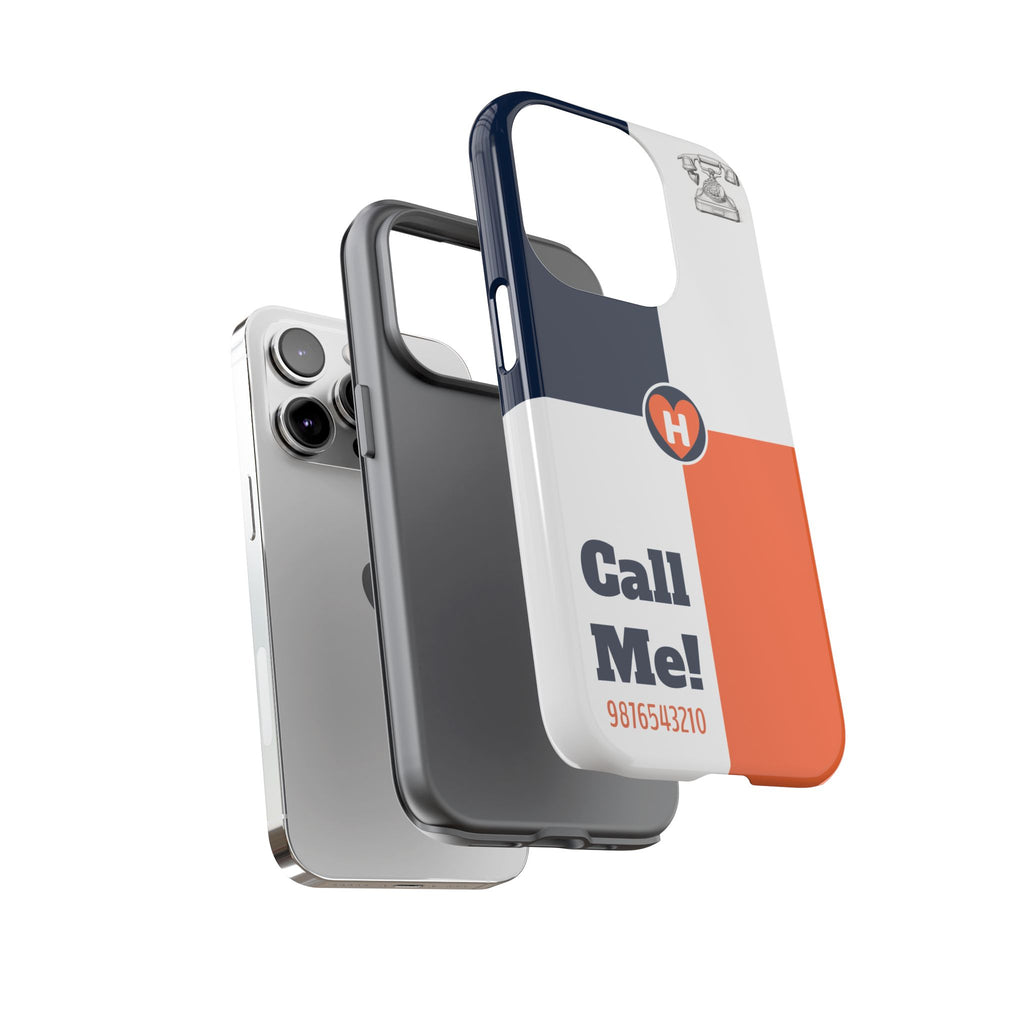 Hobber CallMe: Stylish Phone Case for Tough Protection, Customizable Cover, Durable Design