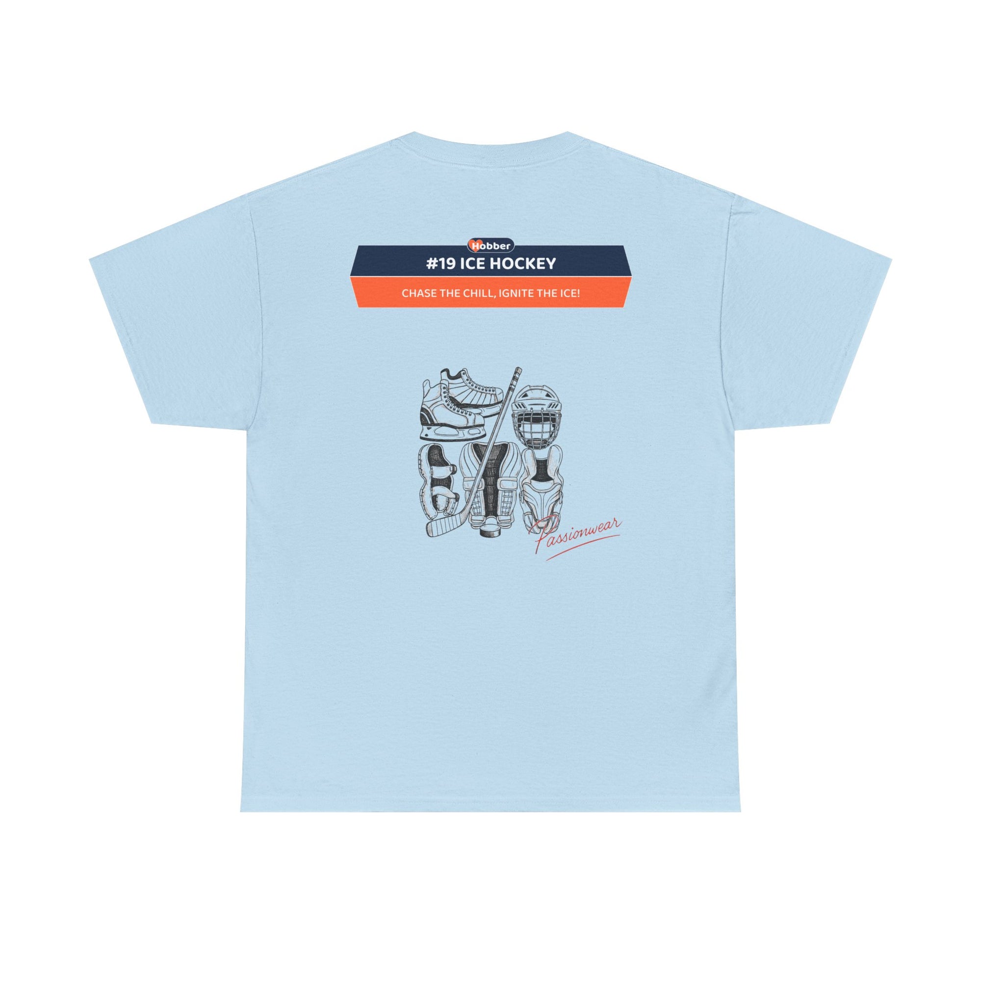 Hobber Mens Sports & Adventure T-Shirt, #19 Ice hockey