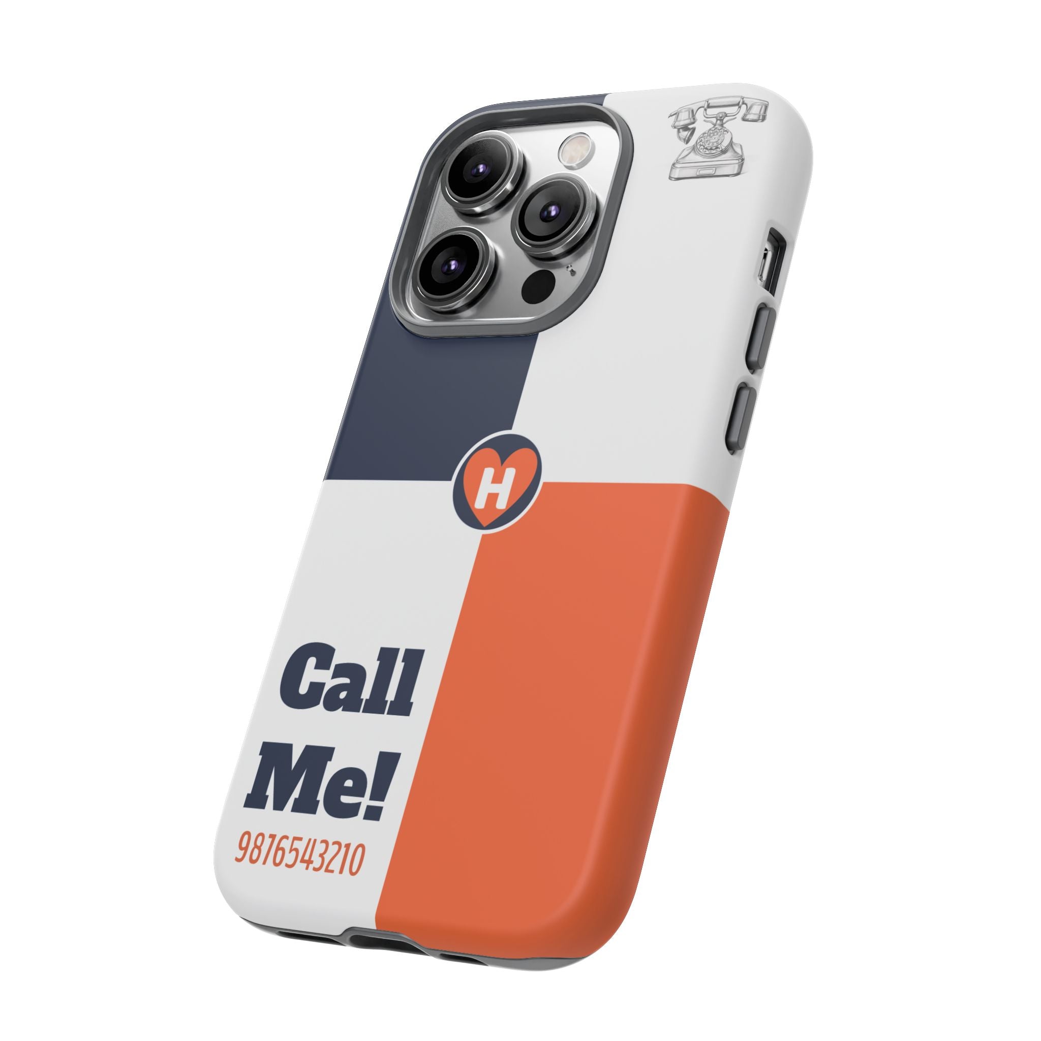 Hobber CallMe: Stylish Phone Case for Tough Protection, Customizable Cover, Durable Design