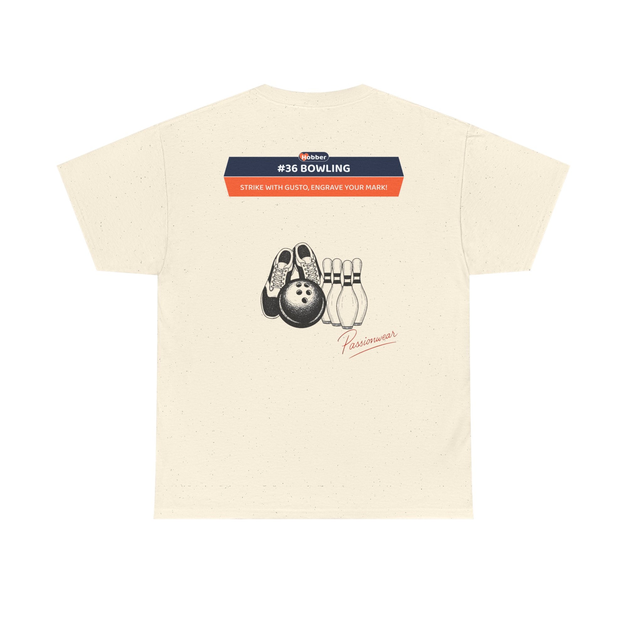Hobber Unisex Sports & Adventure T-Shirt, #36 Bowling