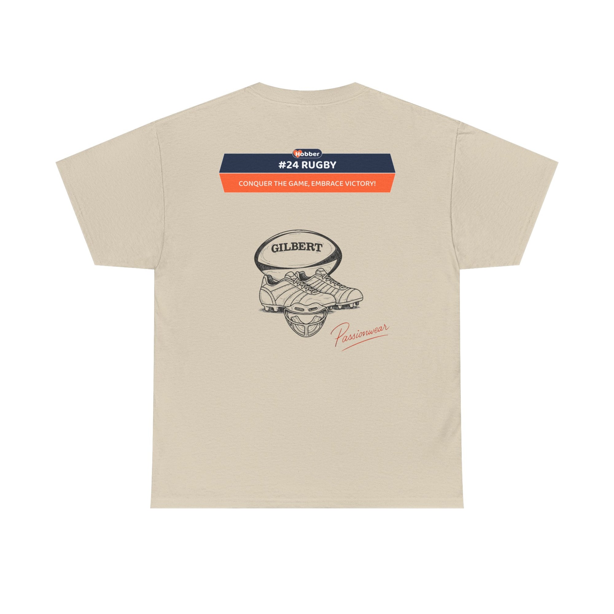 Hobber Mens Sports & Adventure T-Shirt, #24 Rugby