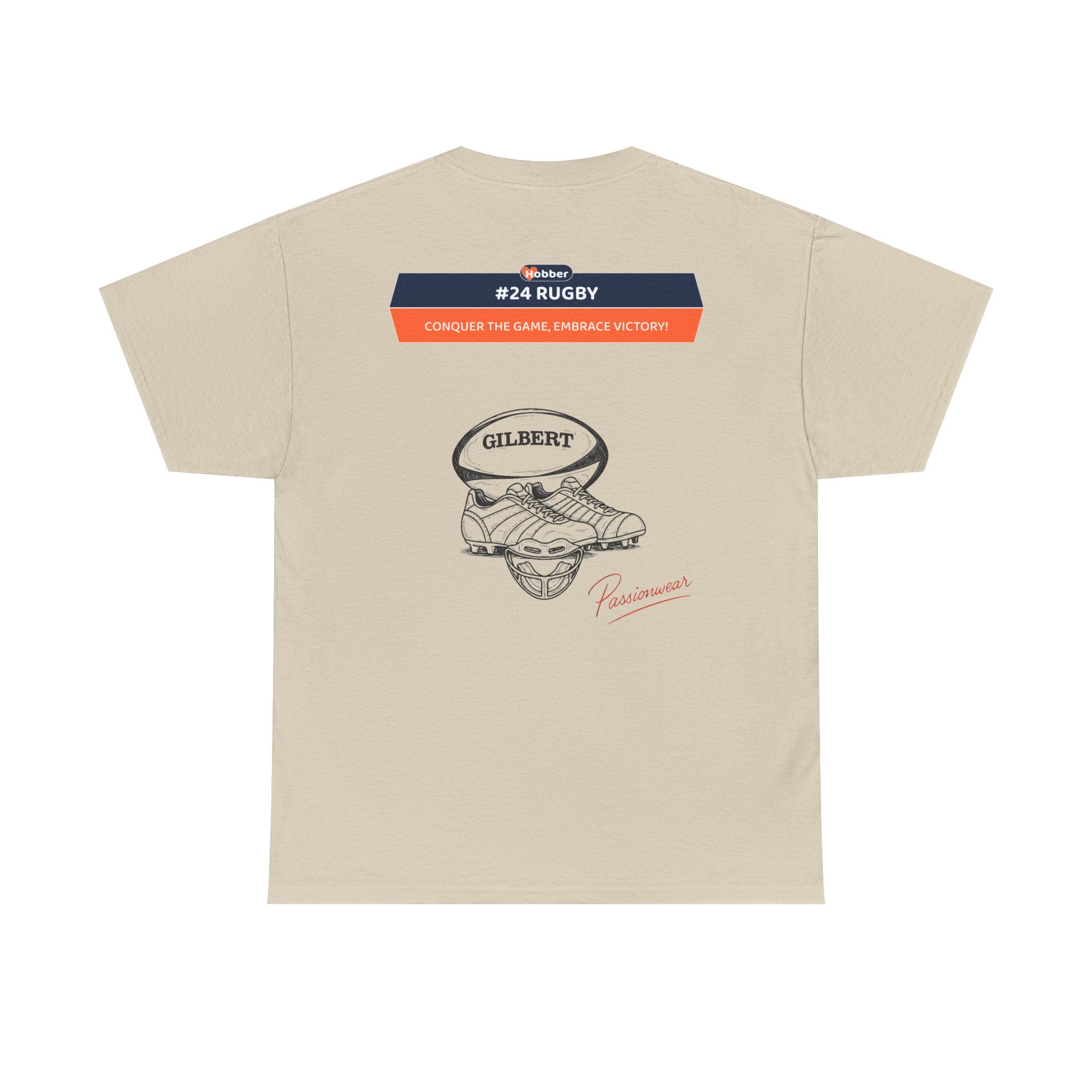 Hobber Mens Sports & Adventure T-Shirt, #24 Rugby