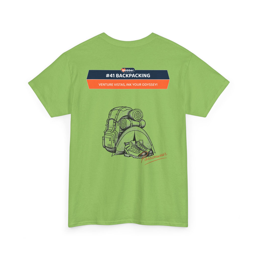 Hobber Unisex Sports & Adventure T-Shirt, #41 Backpacking