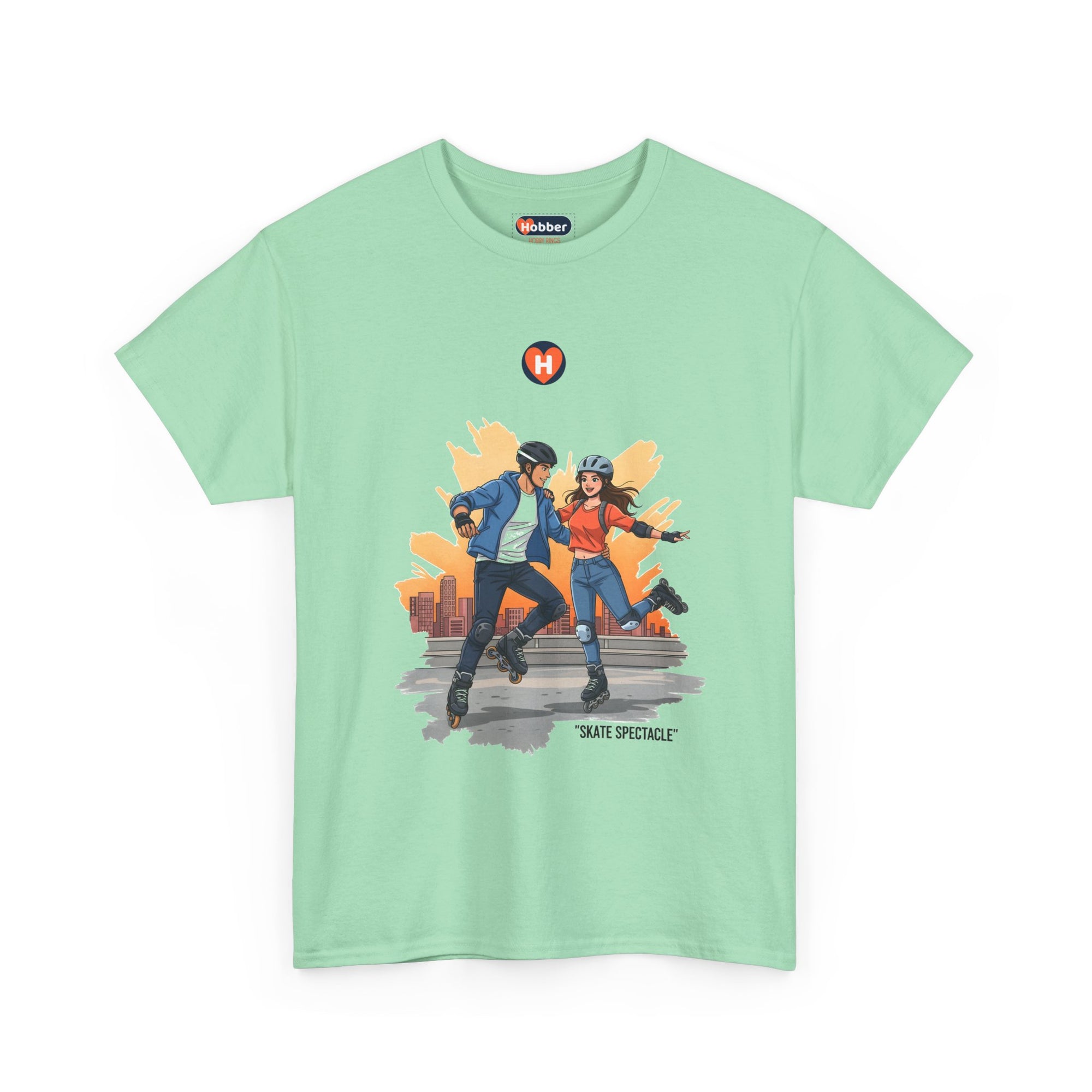 Hobber Unisex Sports & Adventure T-Shirt, #16 Skating (Roller)