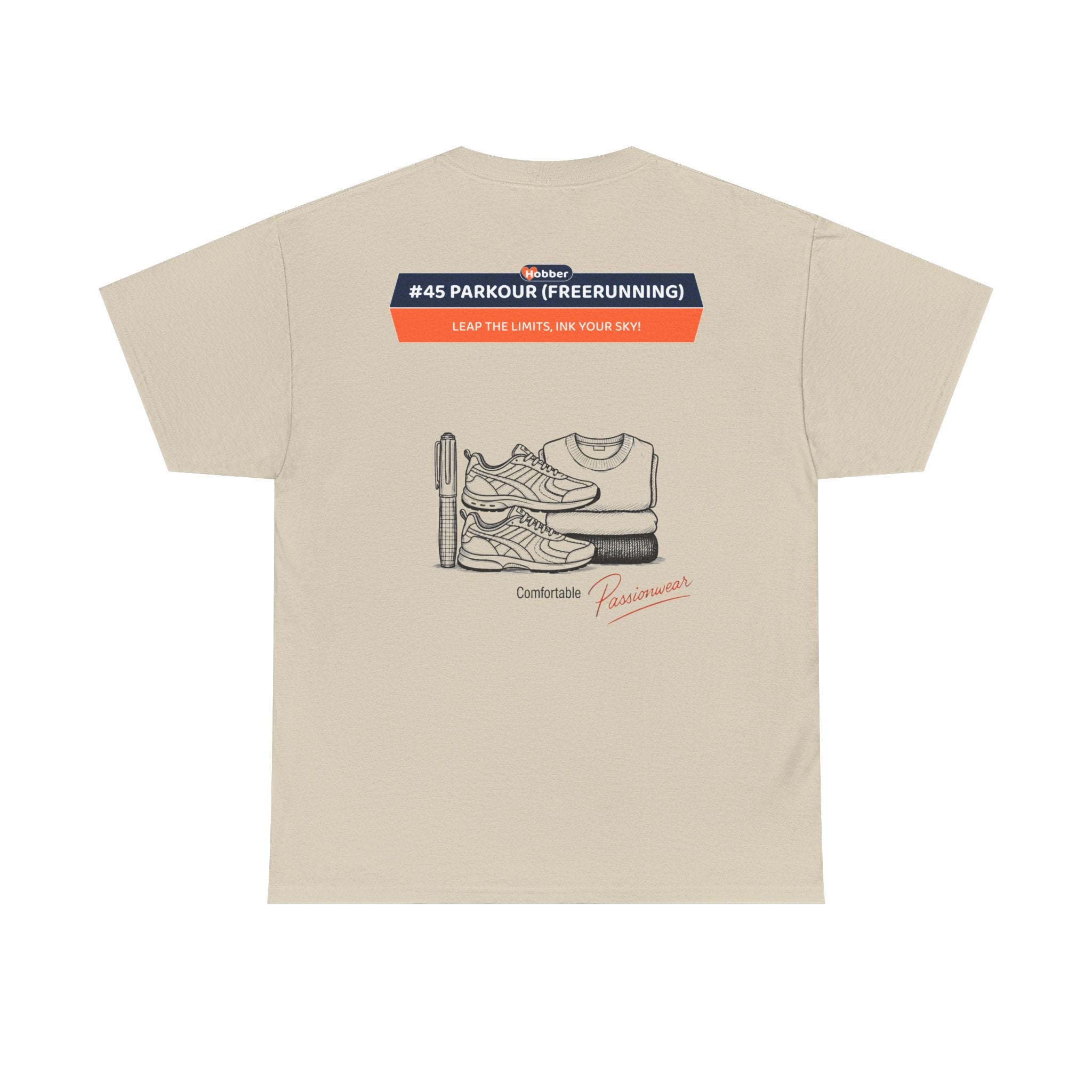 Hobber Mens Sports & Adventure T-Shirt, #45 Parkour (Freerunning)