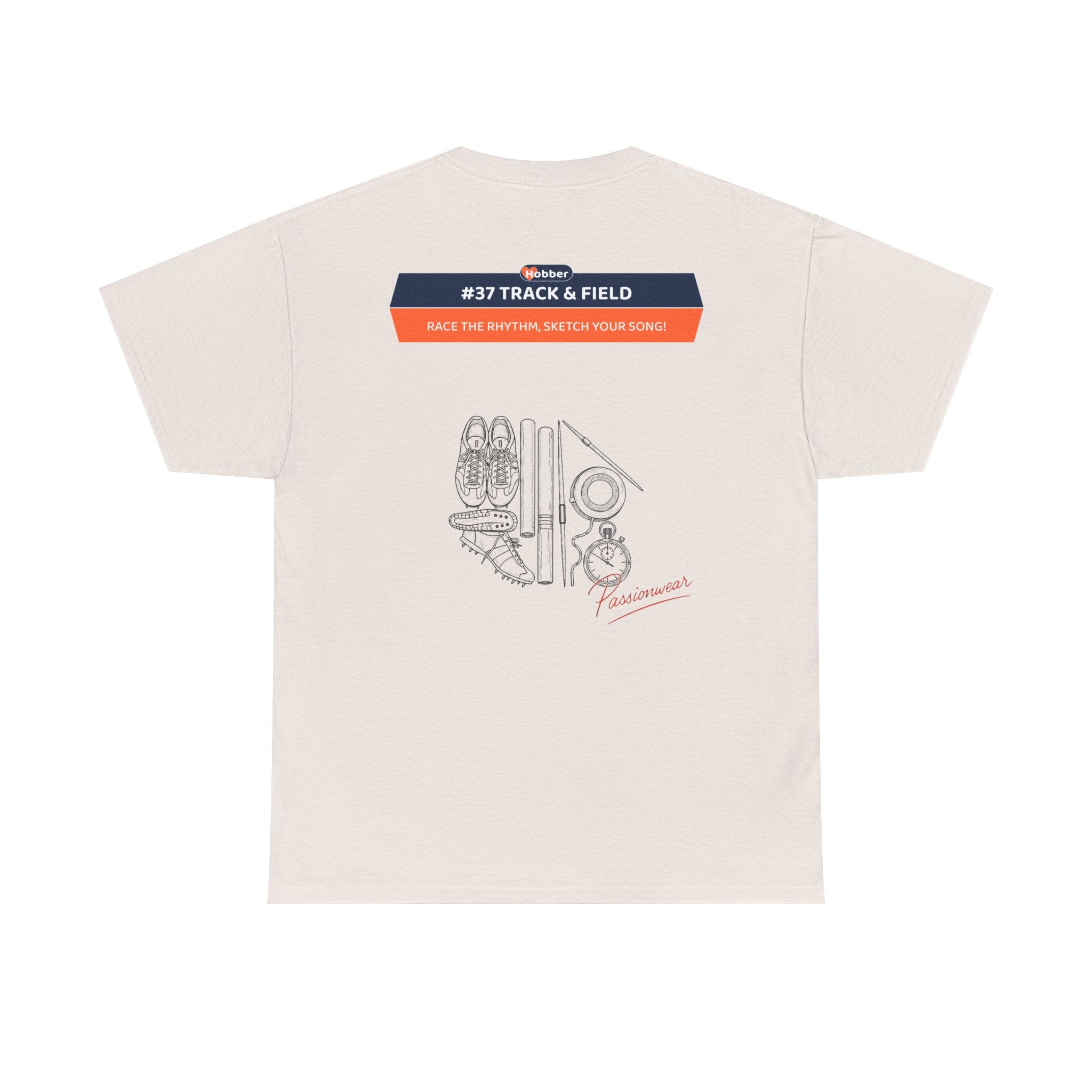 Hobber Mens Sports & Adventure T-Shirt, #37 Track & field