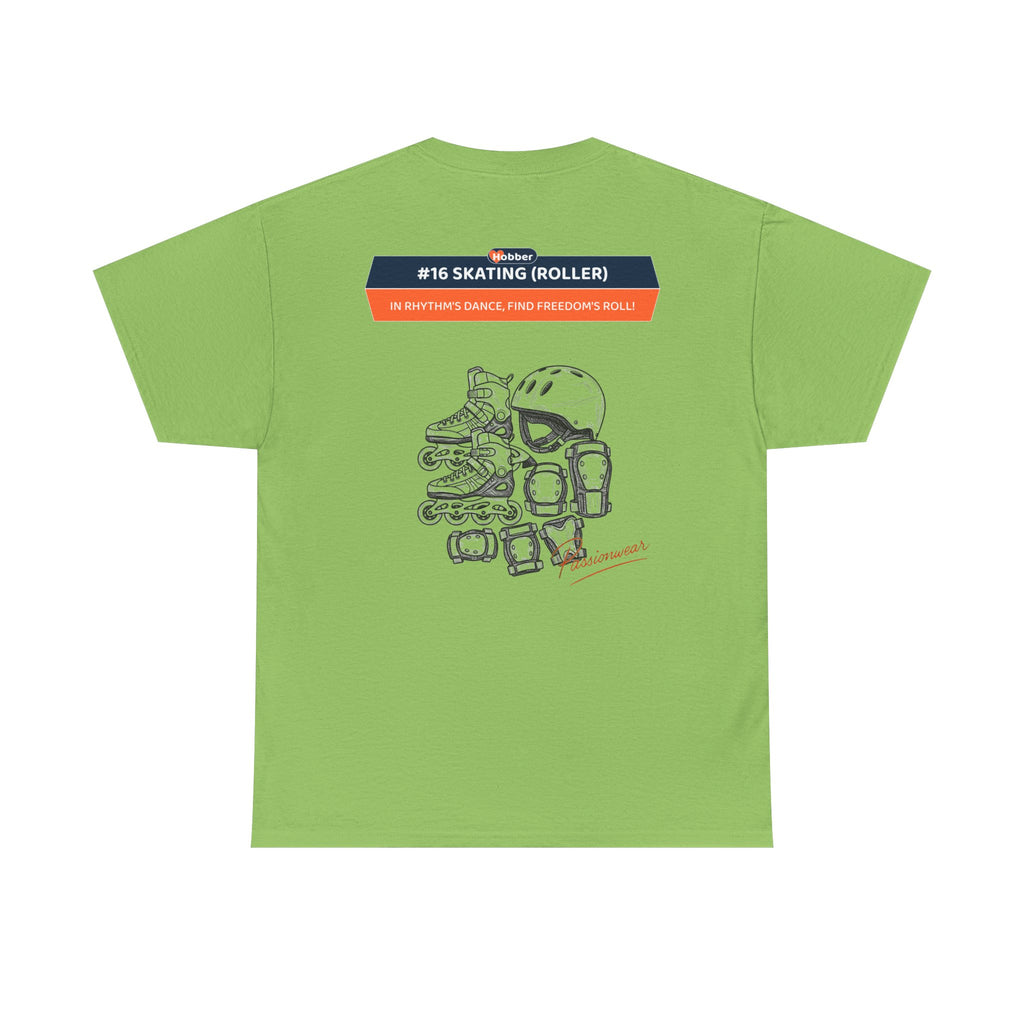 Hobber Unisex Sports & Adventure T-Shirt, #16 Skating (Roller)
