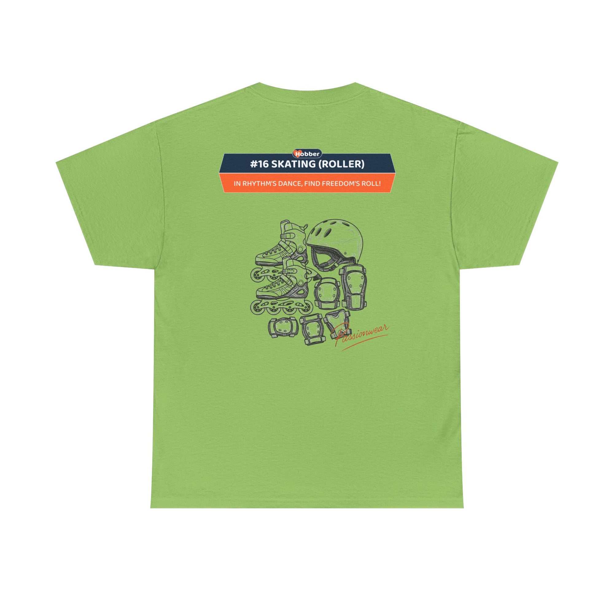 Hobber Unisex Sports & Adventure T-Shirt, #16 Skating (Roller)