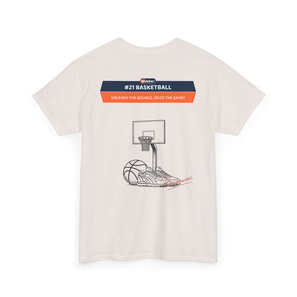 Hobber Mens Sports & Adventure T-Shirt, #21 Basketball