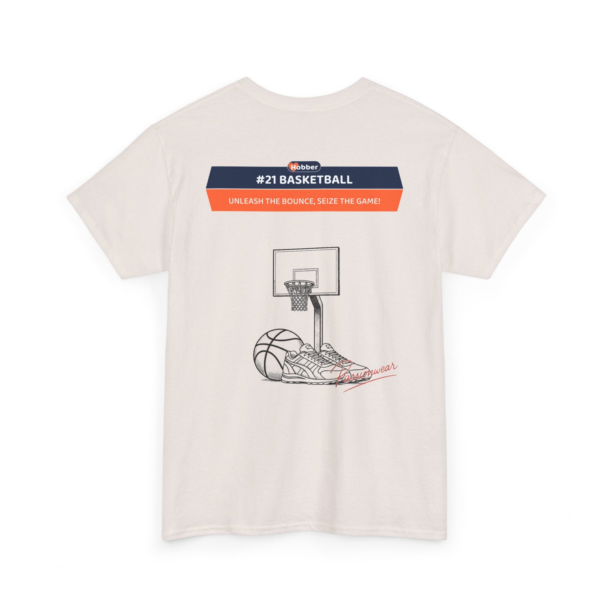 Hobber Mens Sports & Adventure T-Shirt, #21 Basketball