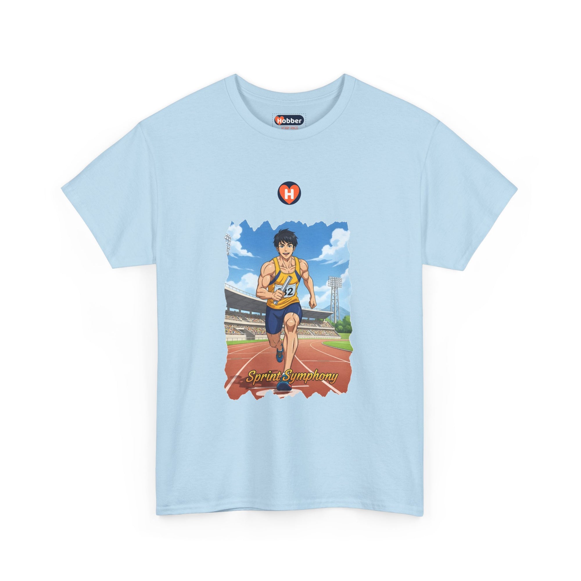 Hobber Mens Sports & Adventure T-Shirt, #37 Track & field