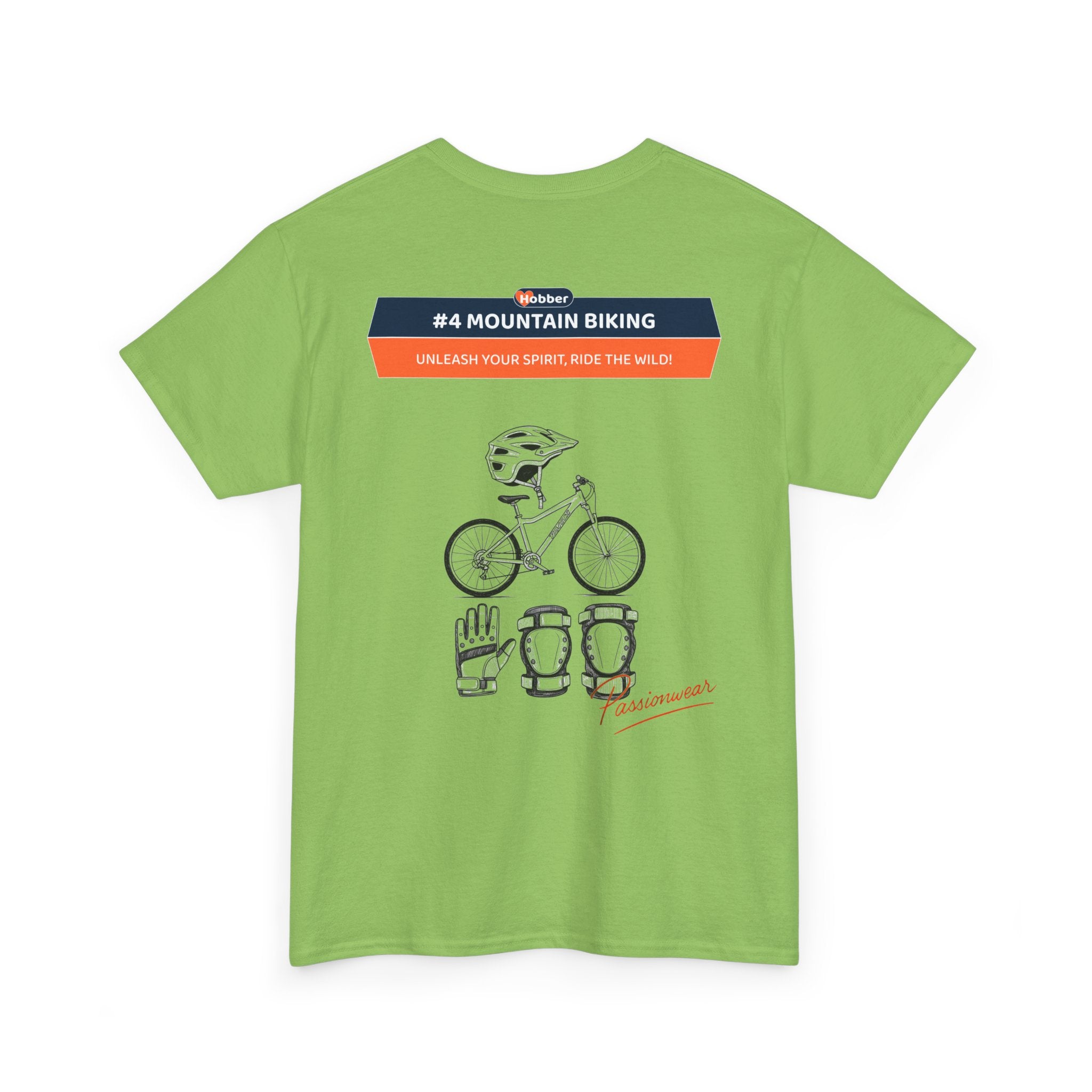 Hobber Mens Sports & Adventure T-Shirt, #4 Mountain biking