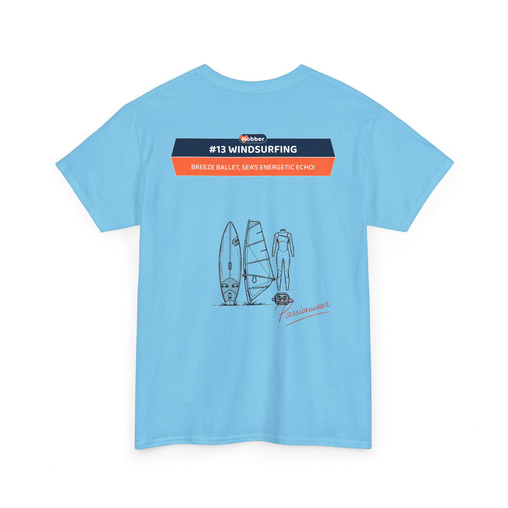Hobber Mens Sports & Adventure T-Shirt, #13 Windsurfing