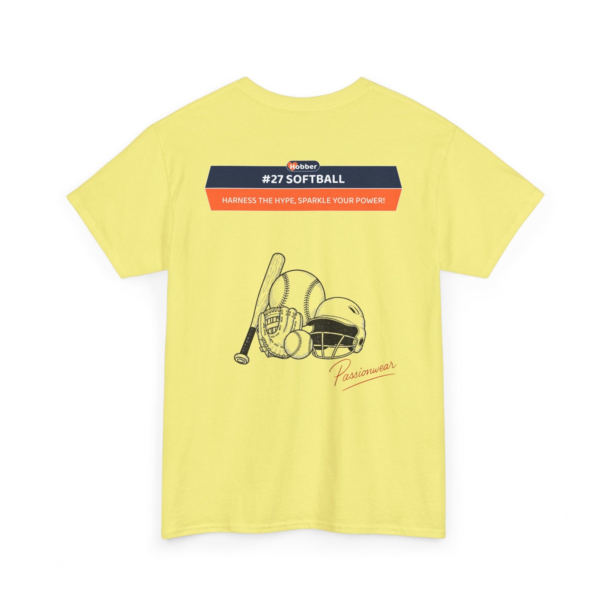 Hobber Unisex Sports & Adventure T-Shirt, #27 Softball