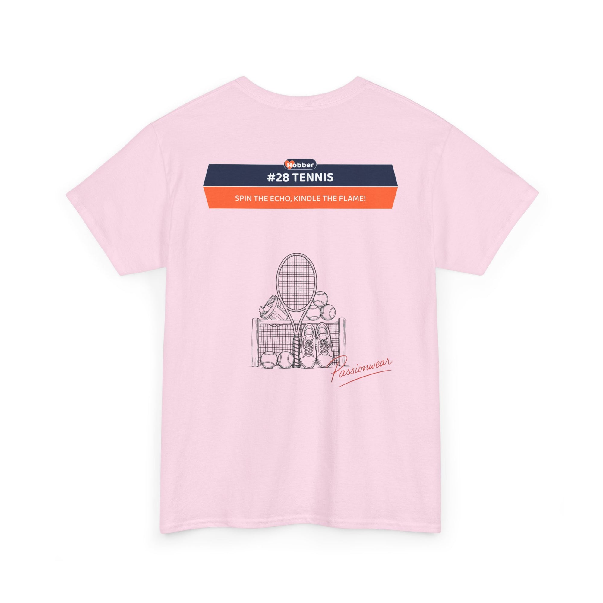 Hobber Unisex Sports & Adventure T-Shirt, #28 Tennis