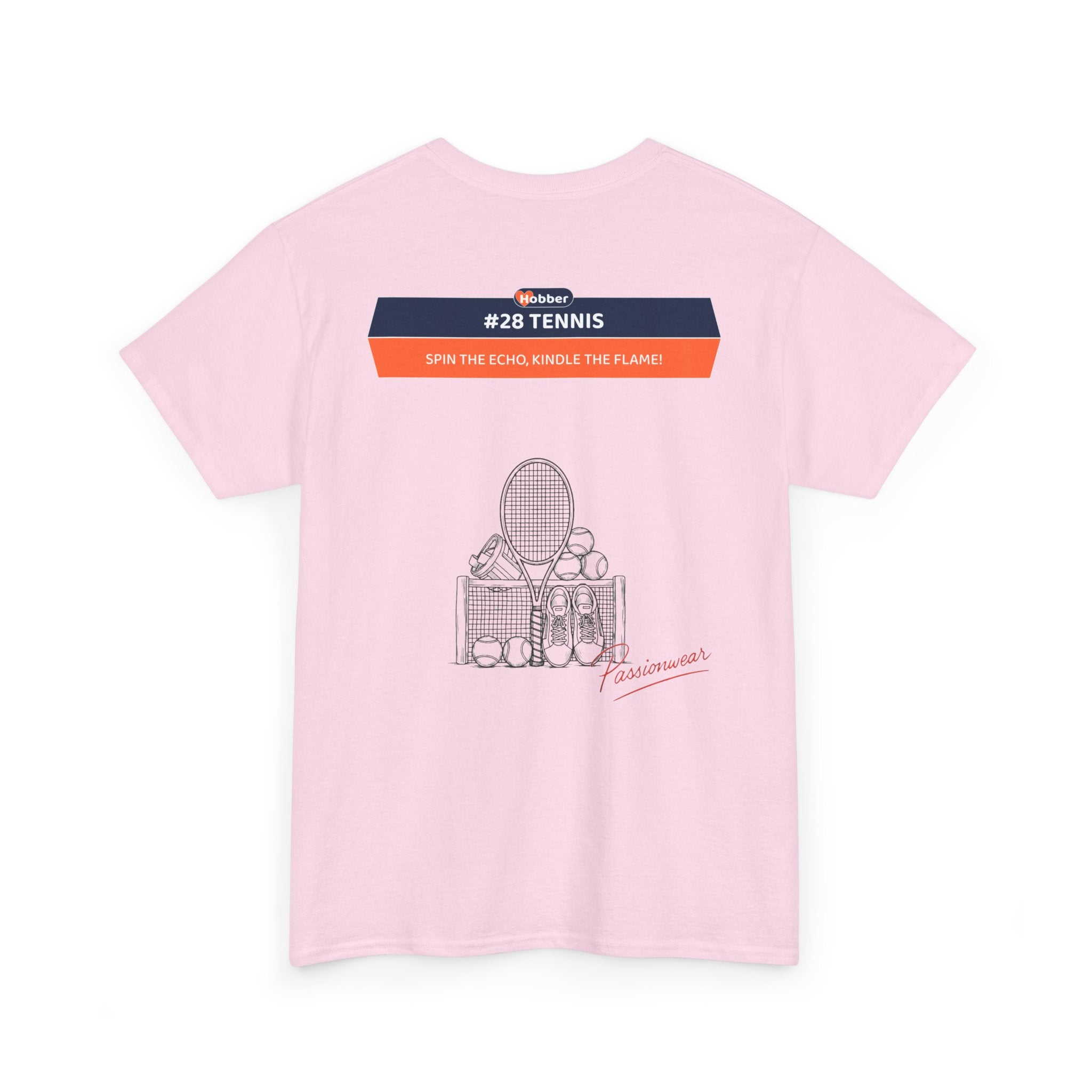 Hobber Unisex Sports & Adventure T-Shirt, #28 Tennis