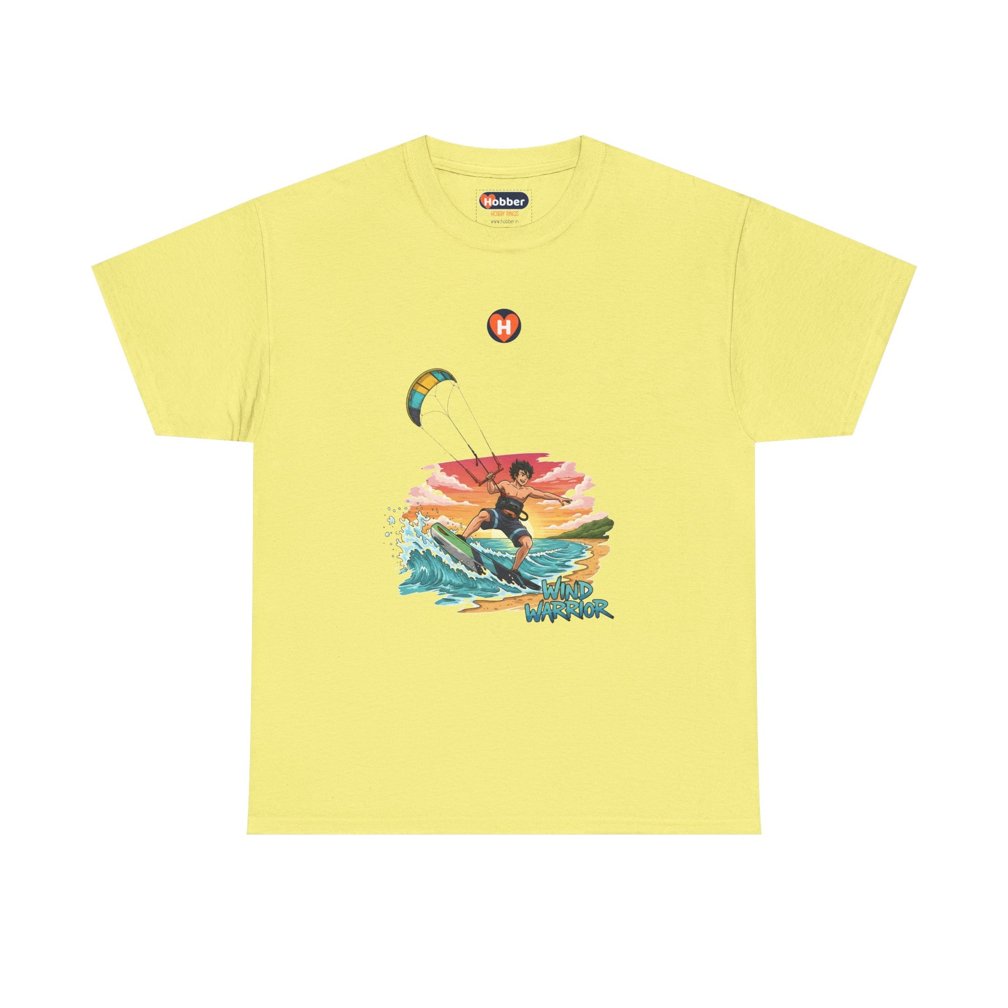 Hobber Mens Sports & Adventure T-Shirt, #14 Kiteboarding