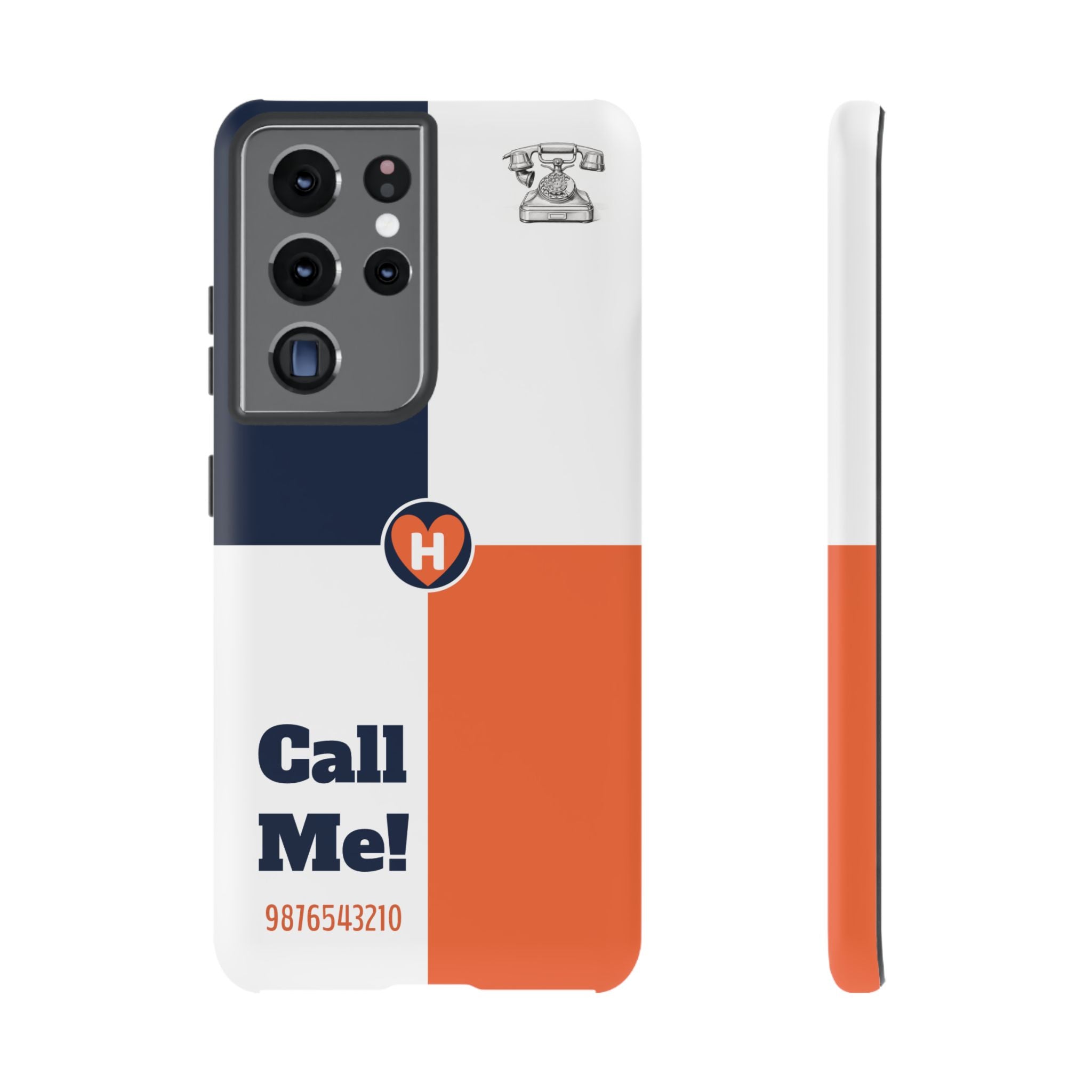 Hobber CallMe: Stylish Phone Case for Tough Protection, Customizable Cover, Durable Design