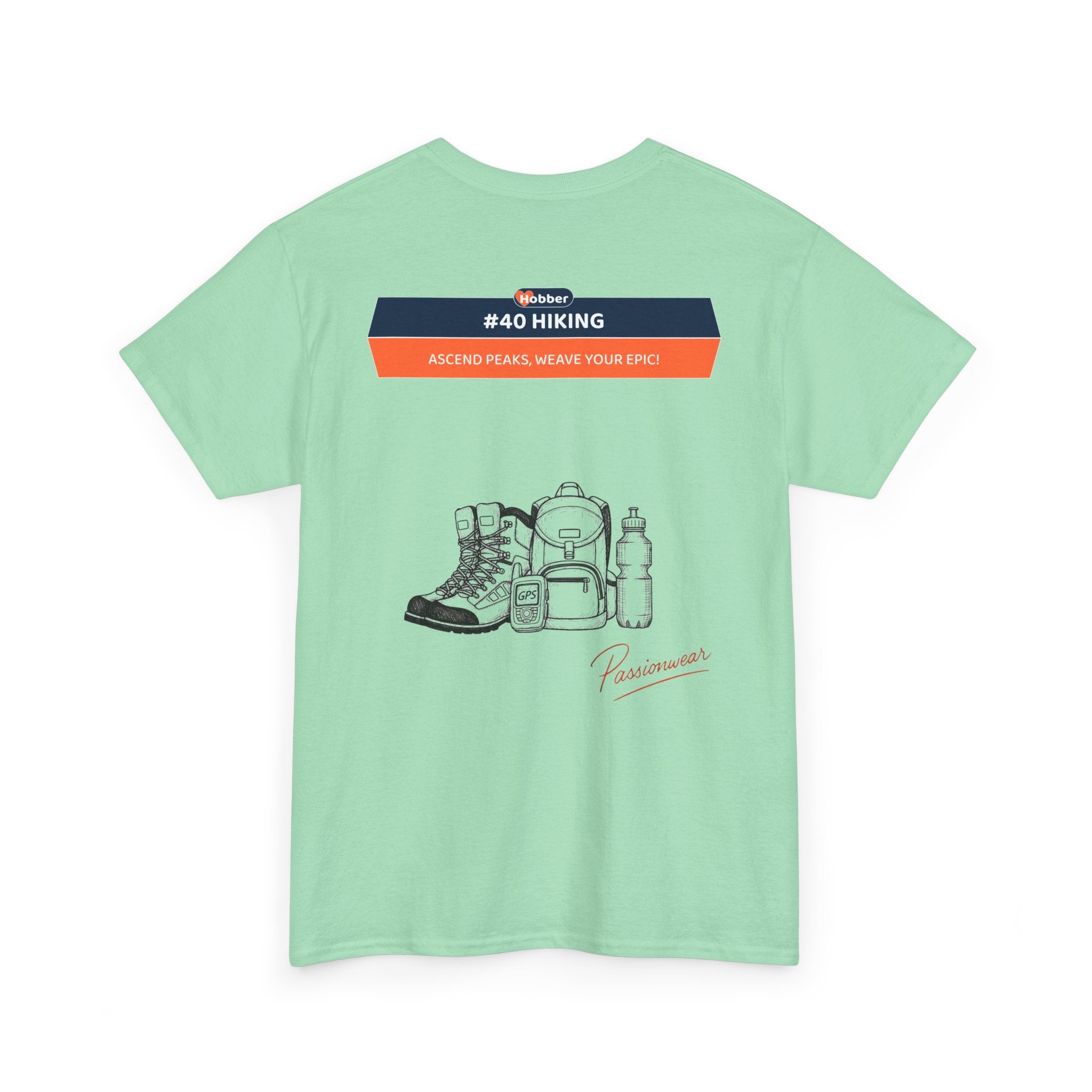 Hobber Unisex Sports & Adventure T-Shirt, #40 Hiking