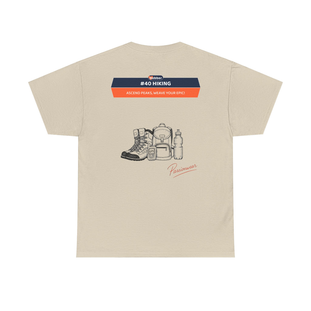 Hobber Unisex Sports & Adventure T-Shirt, #40 Hiking